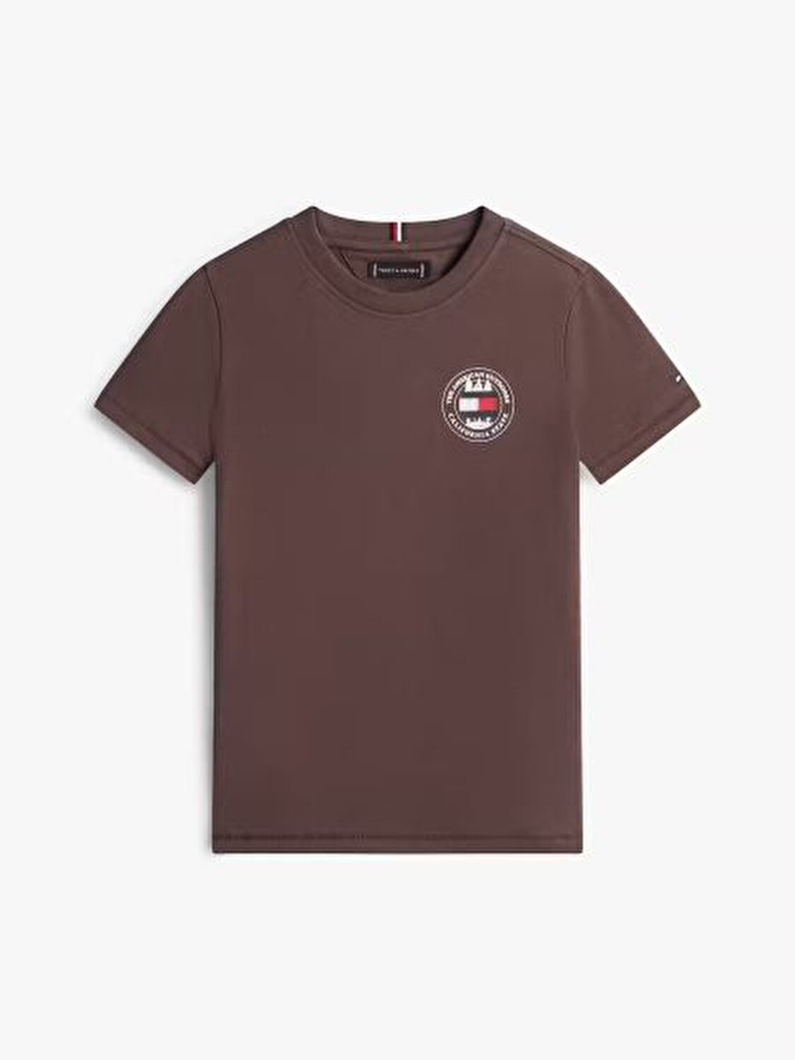 KAHVERENGİ LOGOLU ERKEK ÇOCUK T-SHIRT