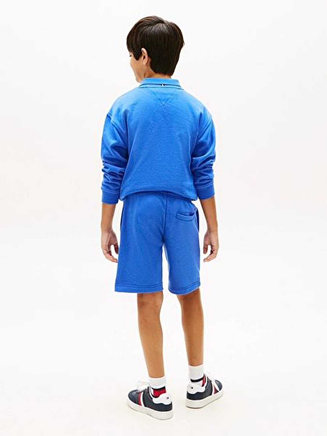 MAVİ LOGOLU ERKEK ÇOCUK ŞORT