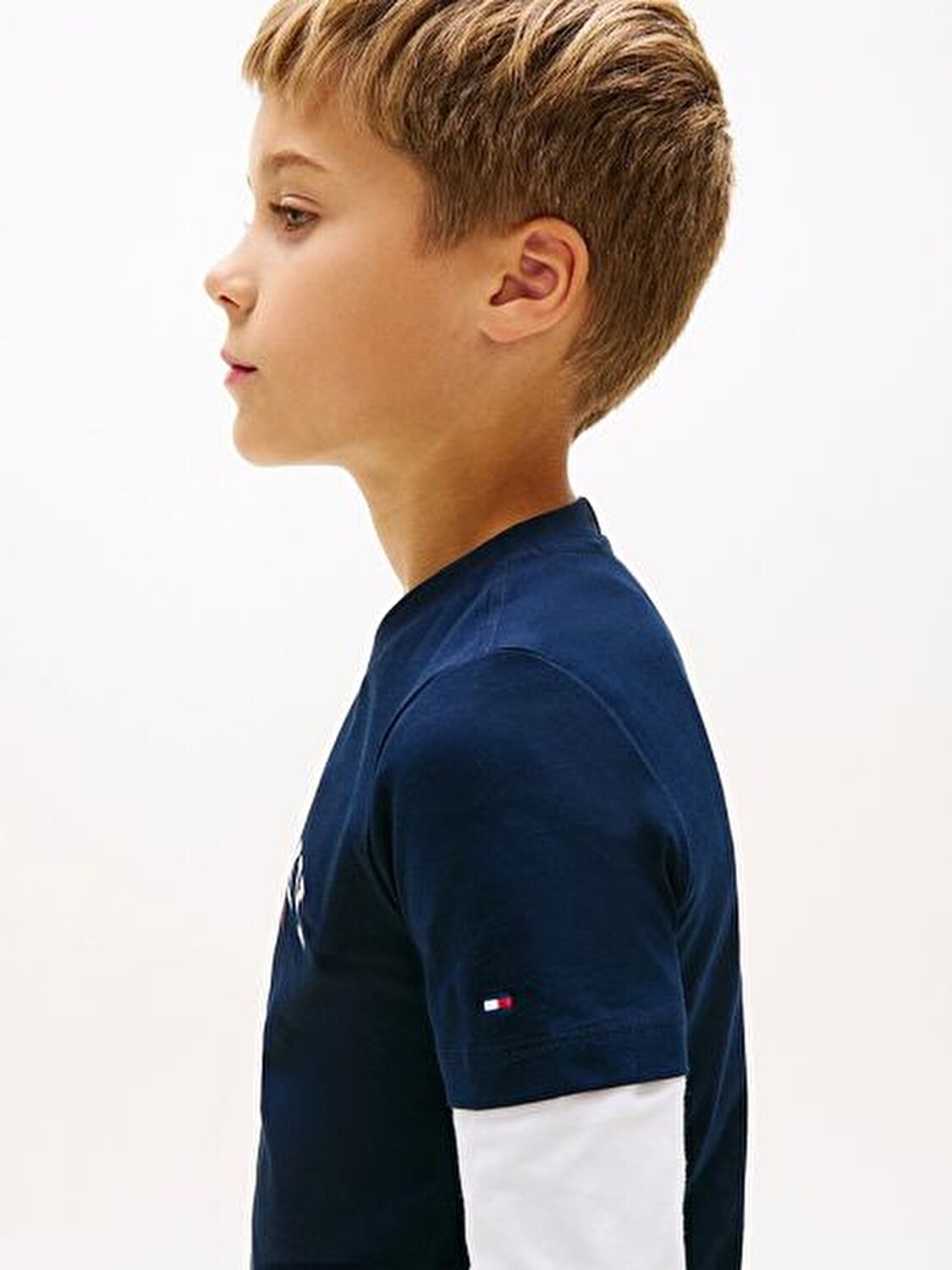 LACİVERT BASKILI ERKEK ÇOCUK T-SHIRT