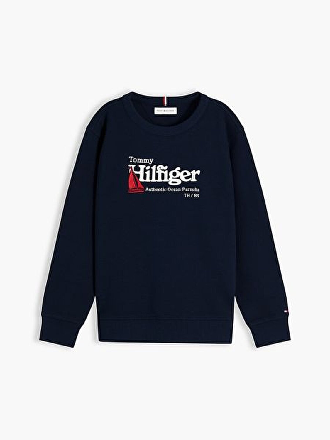 LACİVERT LOGOLU ERKEK ÇOCUK SWEATSHIRT