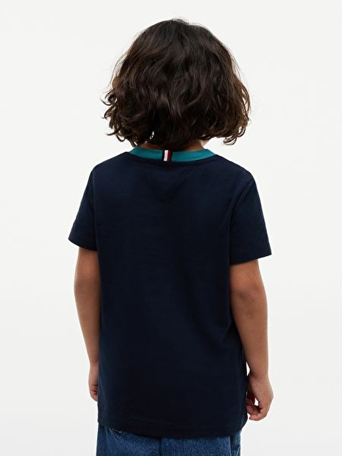 LACİVERT LOGOLU ERKEK ÇOCUK T-SHIRT
