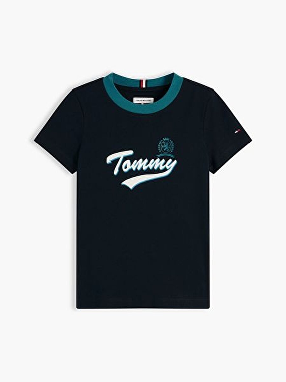 LACİVERT LOGOLU ERKEK ÇOCUK T-SHIRT