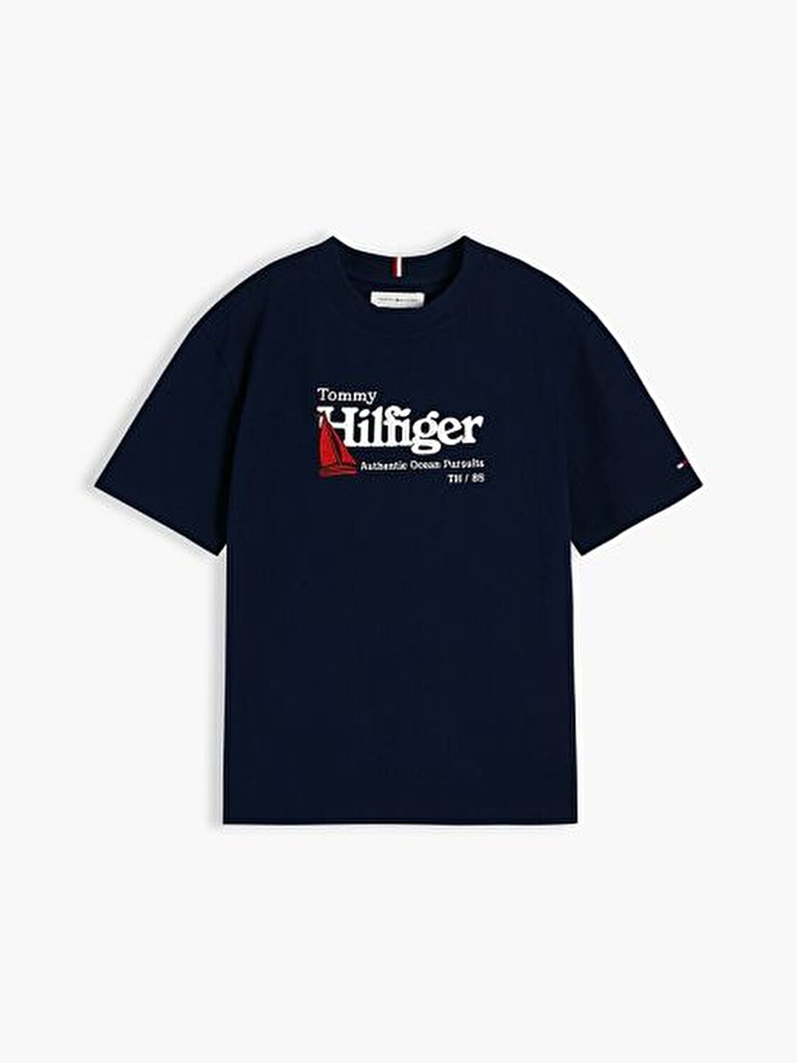 LACİVERT LOGOLU ERKEK ÇOCUK T-SHIRT