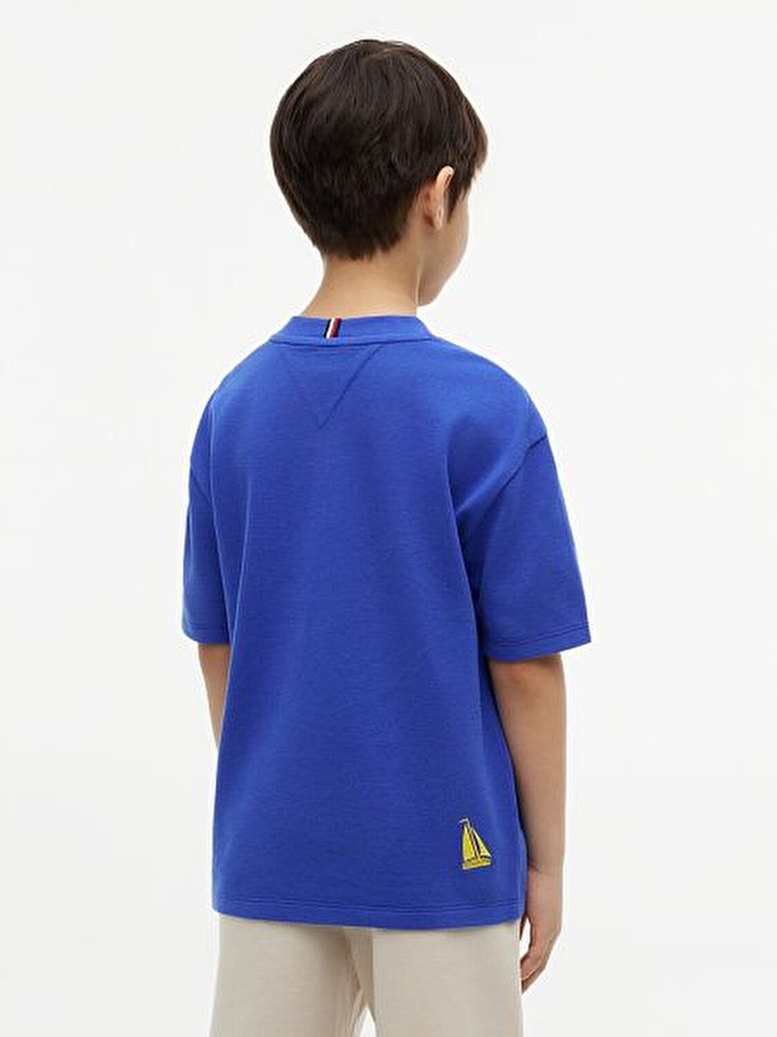 MAVİ LOGOLU ERKEK ÇOCUK T-SHIRT