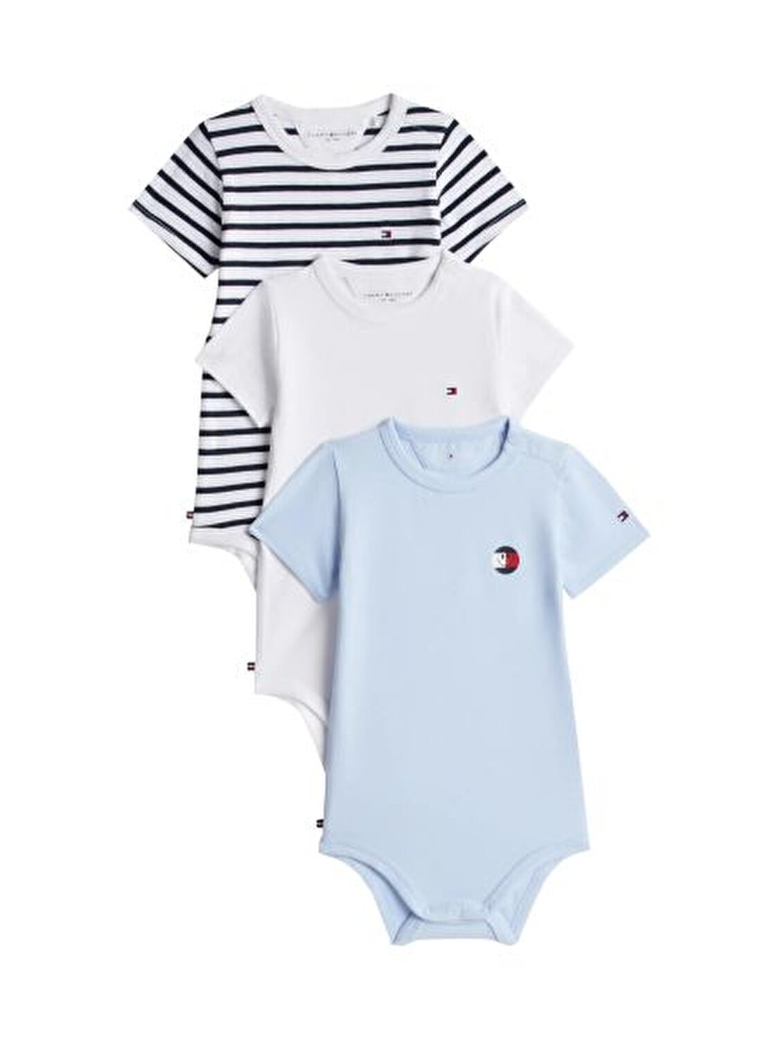 MAVİ BEBEK 3'LÜ PAKET BODY SETİ