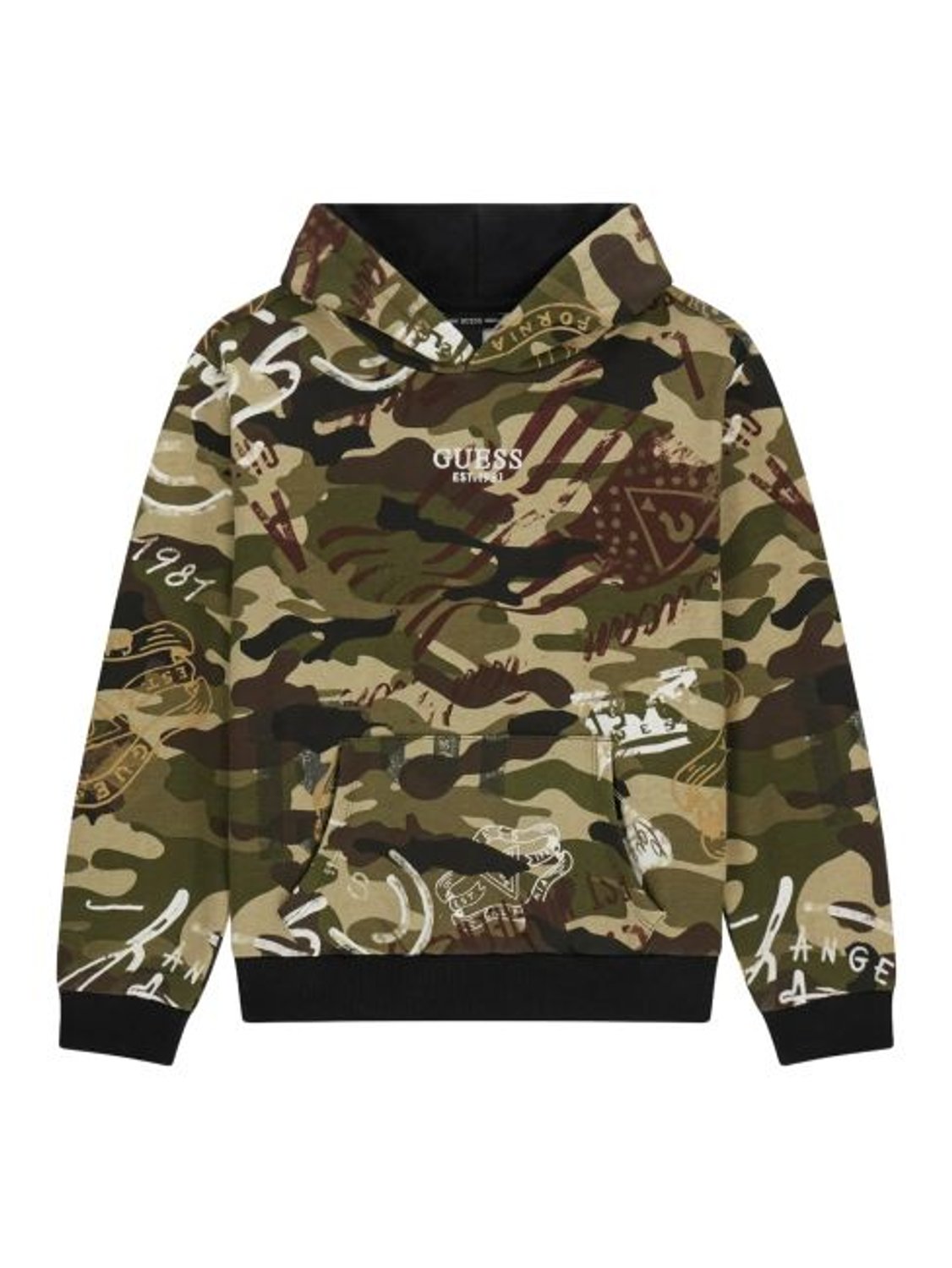KAMUFLAJ DESENLİ ERKEK ÇOCUK SWEATSHIRT