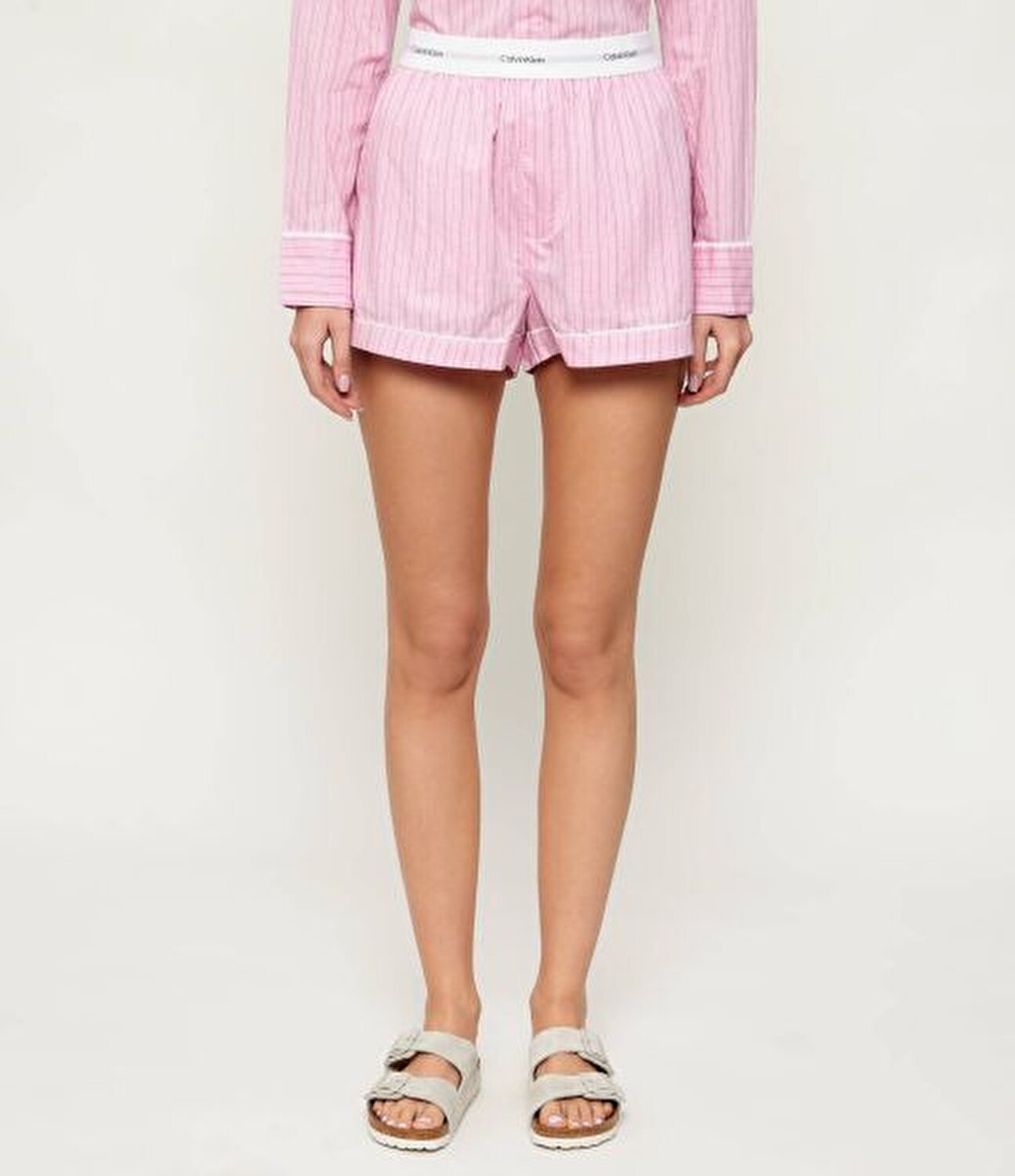 PEMBE KADIN PİJAMA TAKIMI