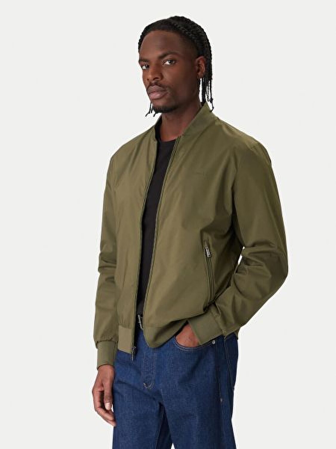 HAKİ ERKEK BOMBER CEKET