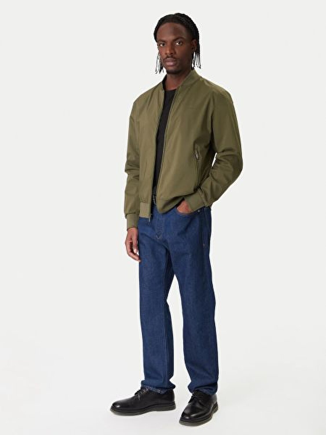 HAKİ ERKEK BOMBER CEKET