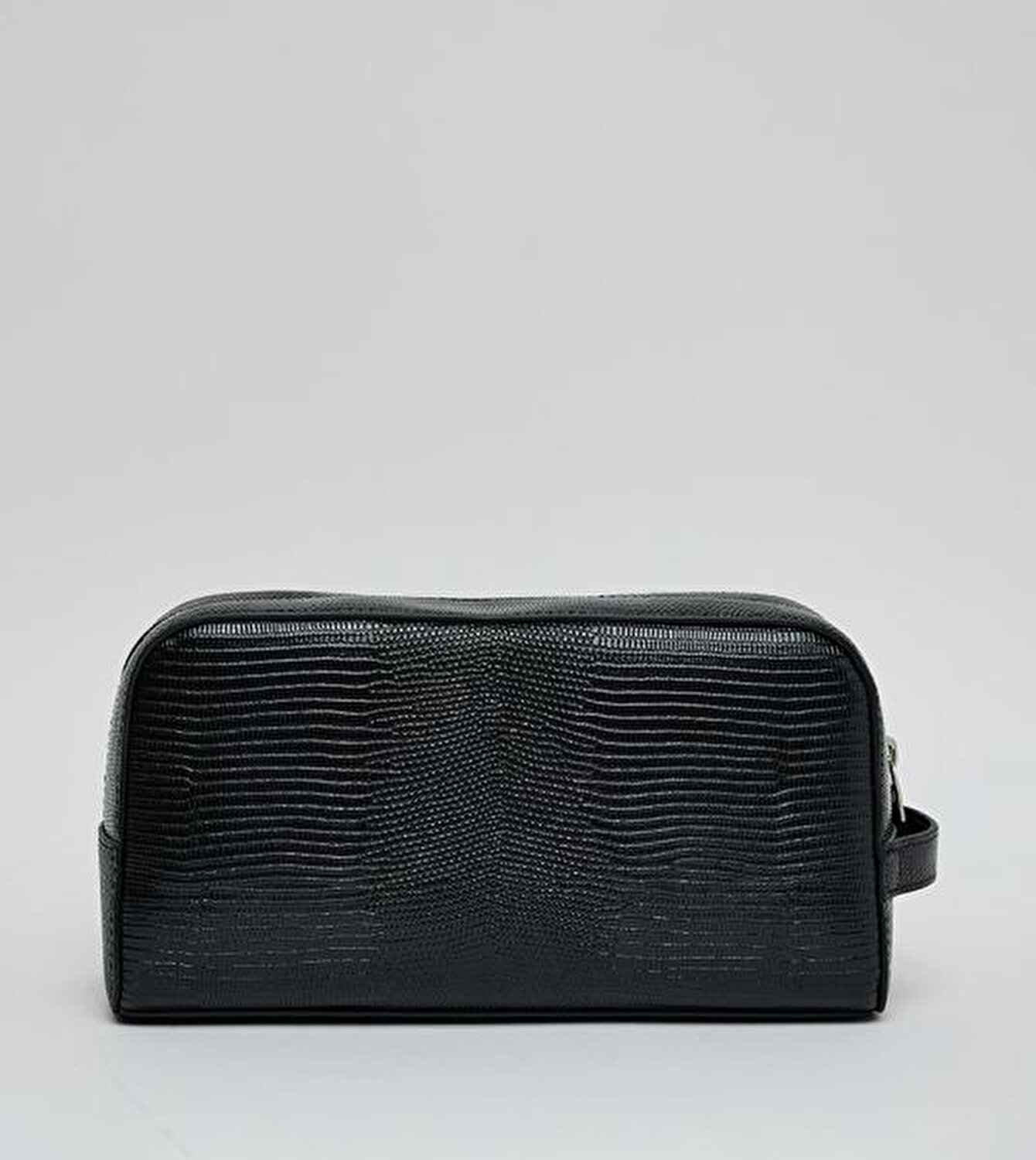 LIZARD EMBOSSED WASHBAG/DOPP KIT
