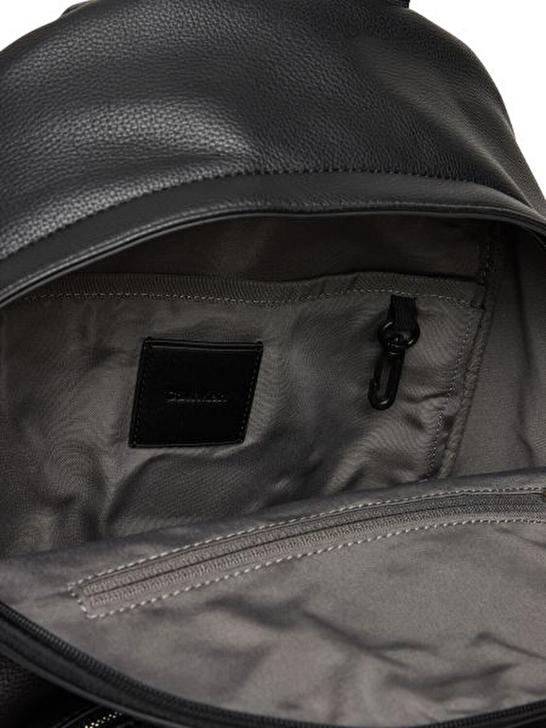 RAISED ROUND SİYAH ERKEK SIRT ÇANTASI