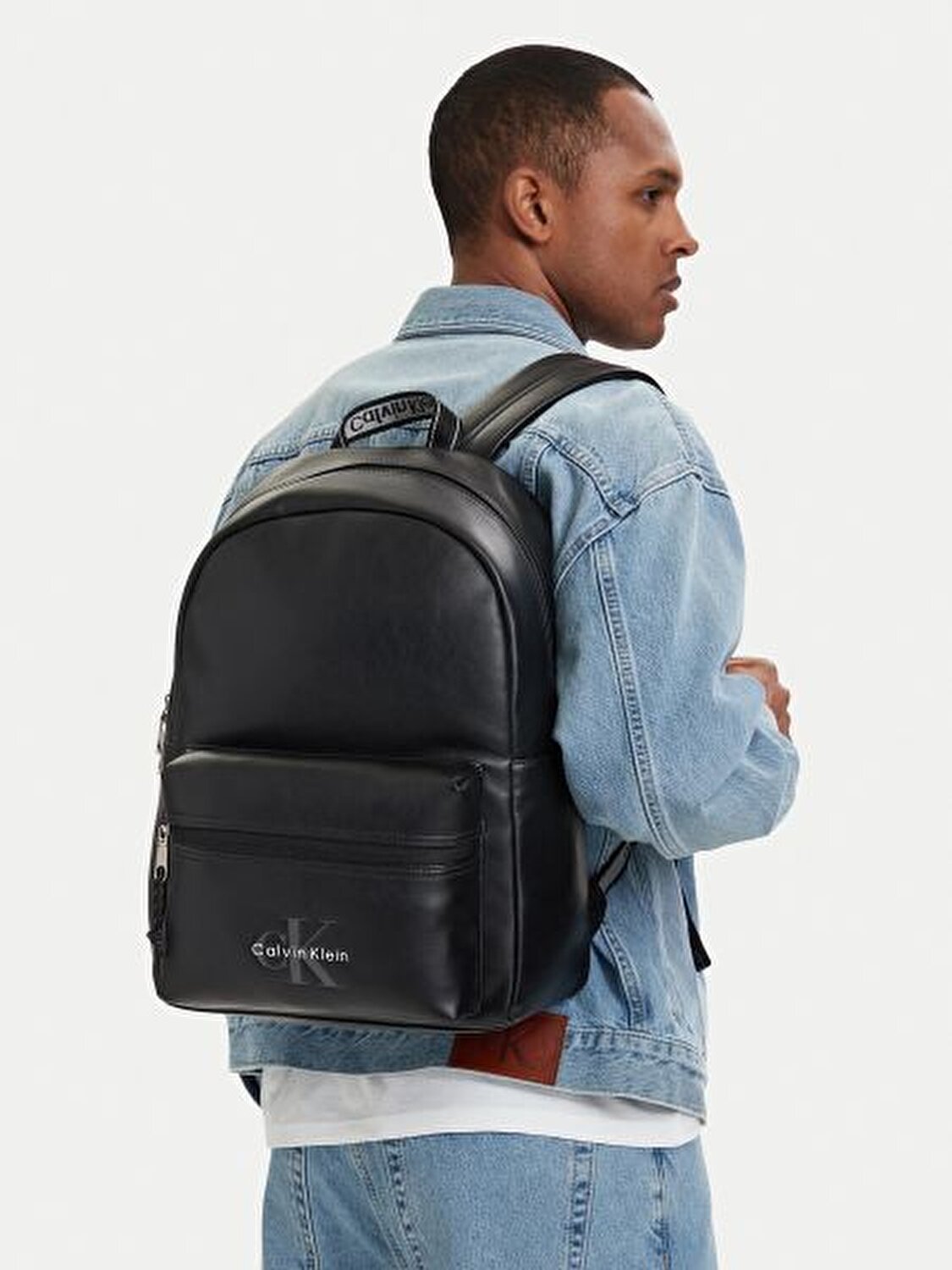 BOLD LOGO WEBBING BACKPACK SİYAH ERKEK SIRT ÇANTASI