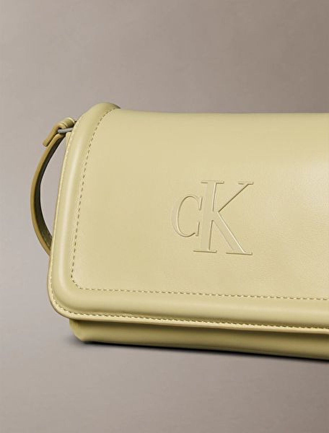 BOLD CK FLAP CROSSBODY