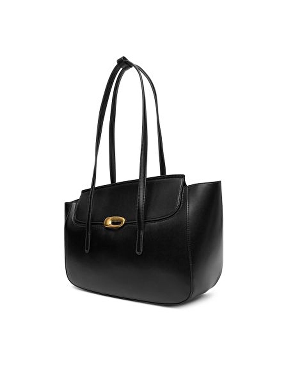 HARDWARE FLAP TOTE BAG