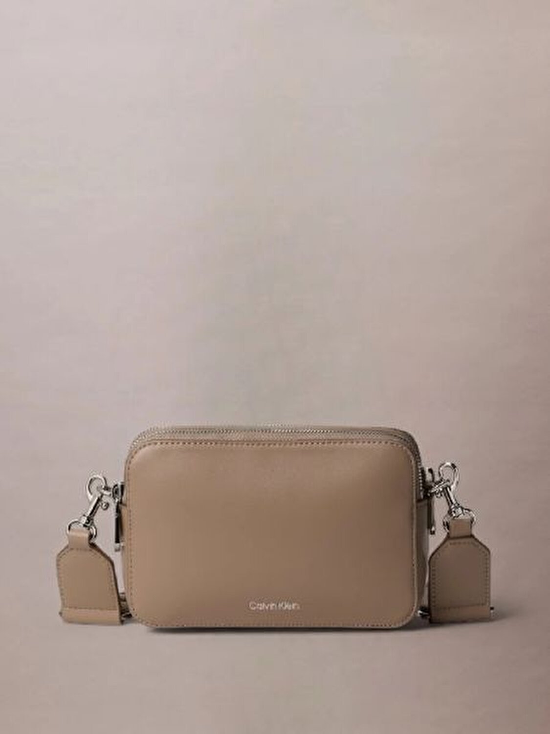 WEBBING STRAP CAMERA BAG KAHVE KADIN ÇAPRAZ ÇANTA