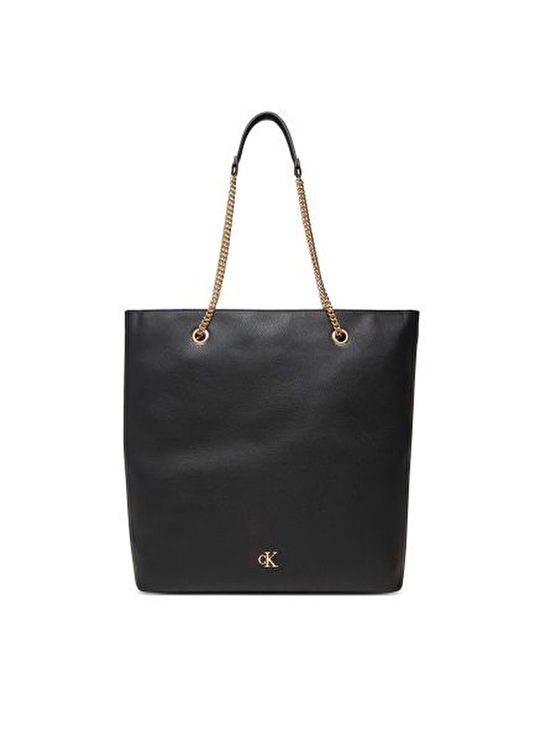 MINIMAL MONOGRAM CHAIN TOTE