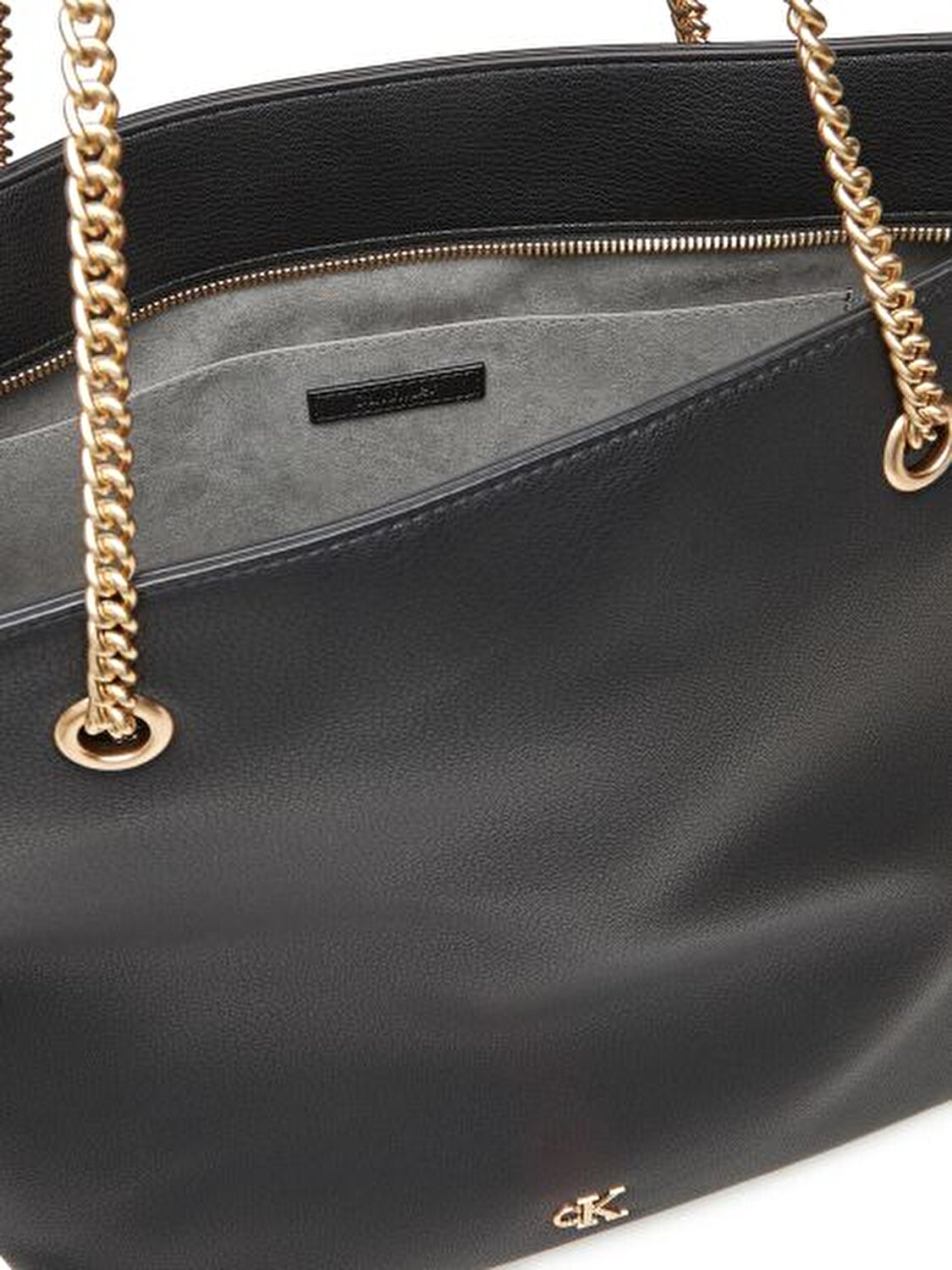 MINIMAL MONOGRAM CHAIN TOTE
