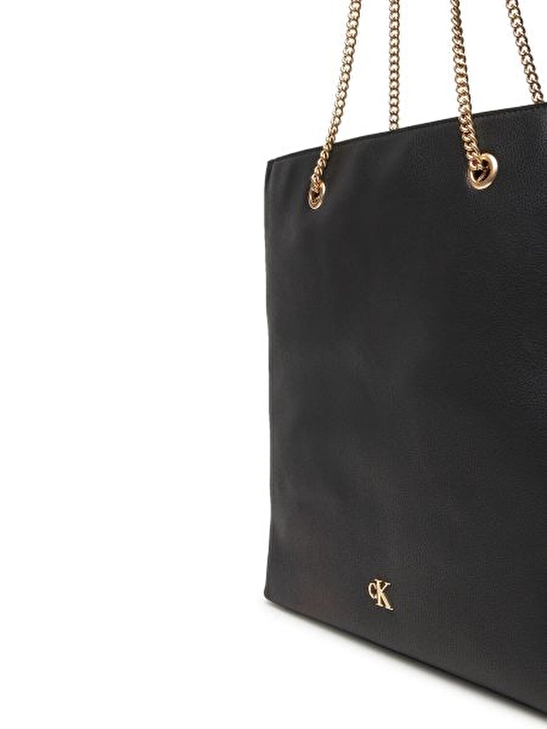 MINIMAL MONOGRAM CHAIN TOTE