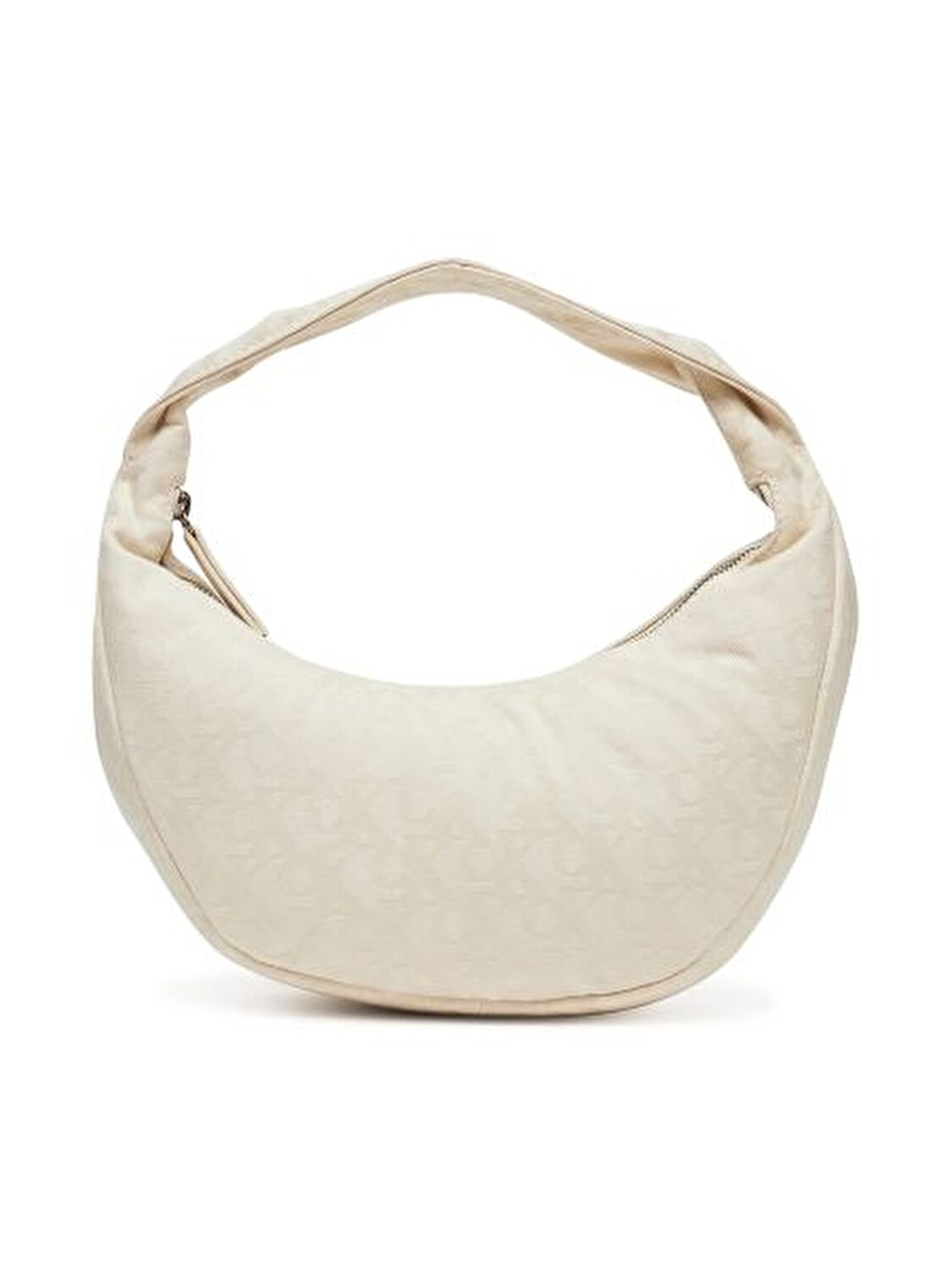 CKJ MONOGRAM PINCHED MEDIUM SHOU