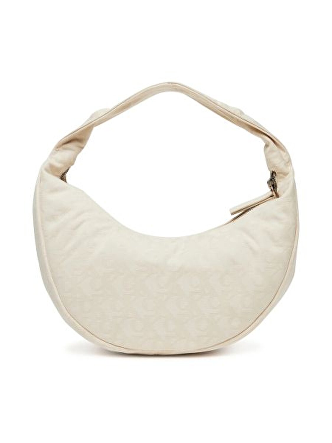 CKJ MONOGRAM PINCHED MEDIUM SHOU