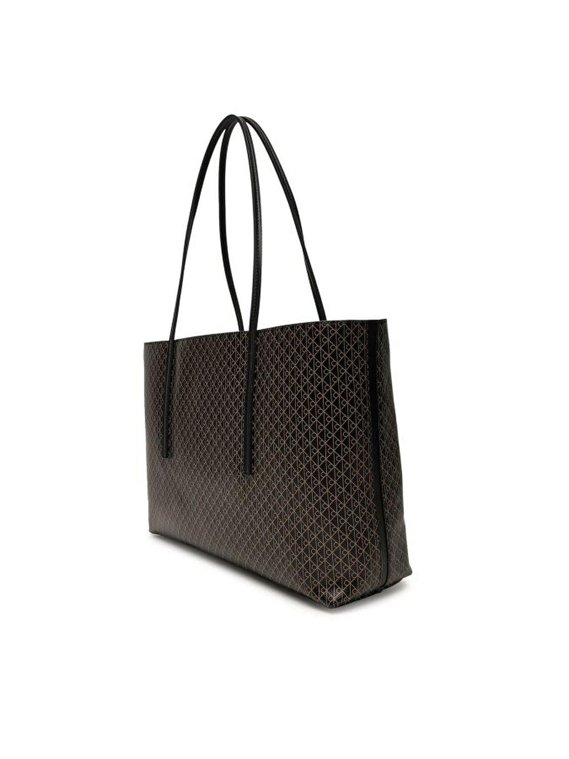 EMBLEM AOP TOTE W/ POUCH