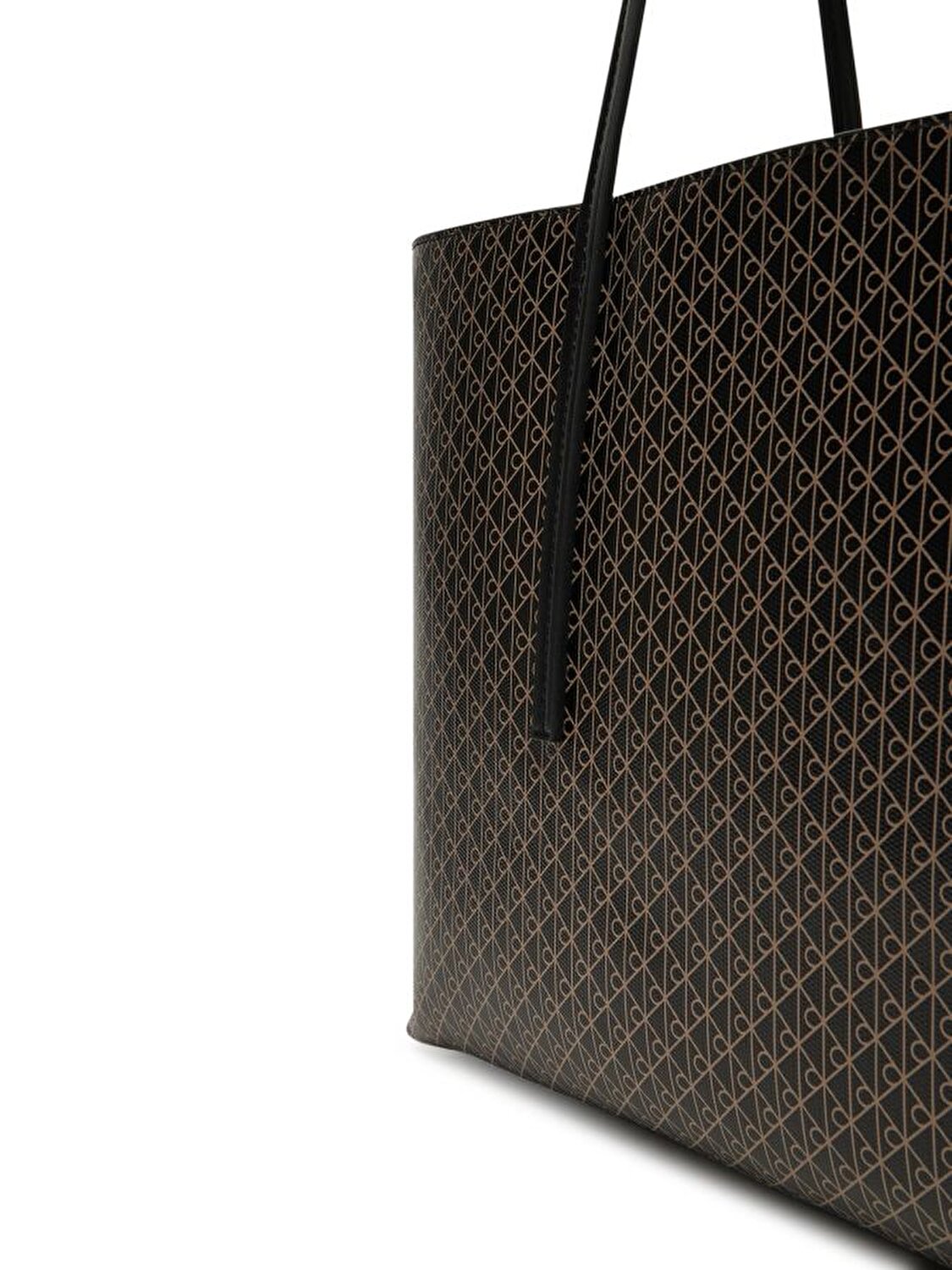 EMBLEM AOP TOTE W/ POUCH