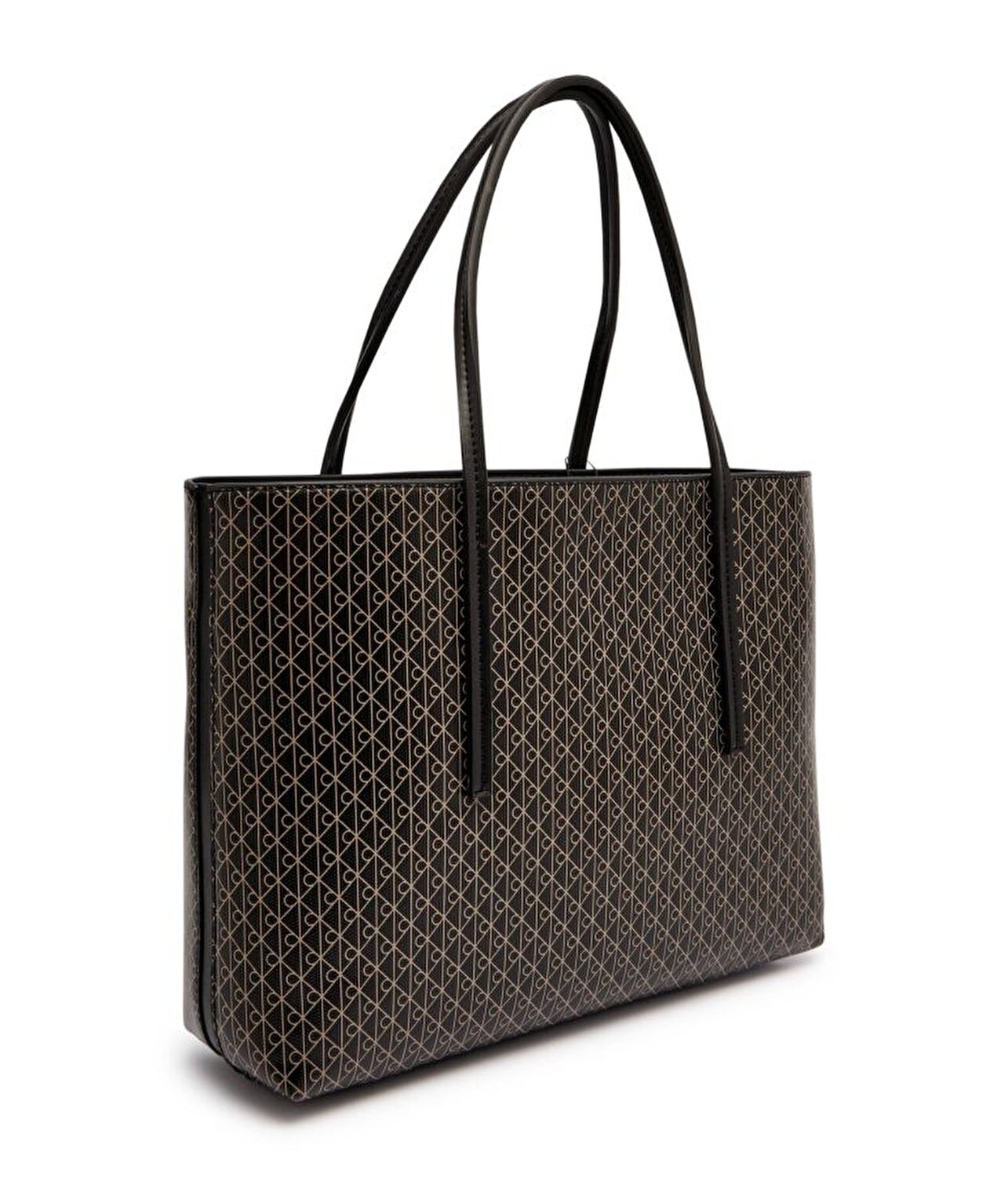 EMBLEM AOP SMALL TOTE