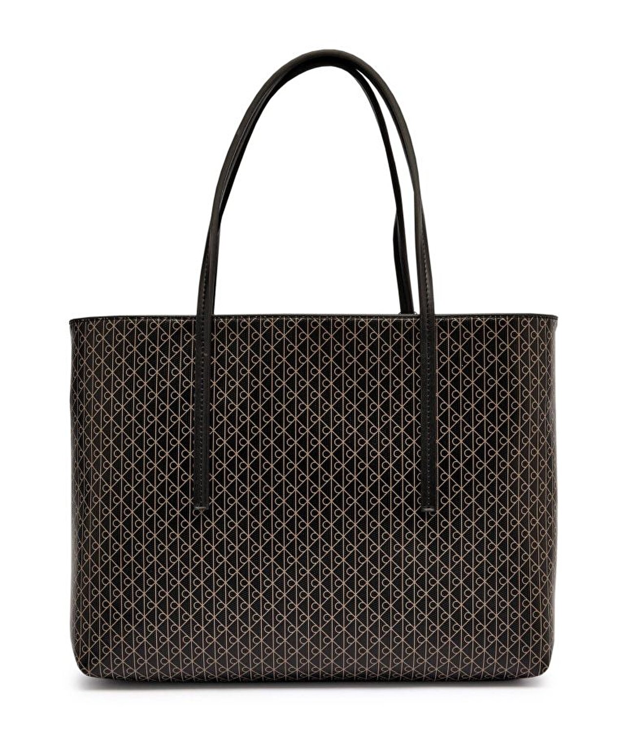 EMBLEM AOP SMALL TOTE