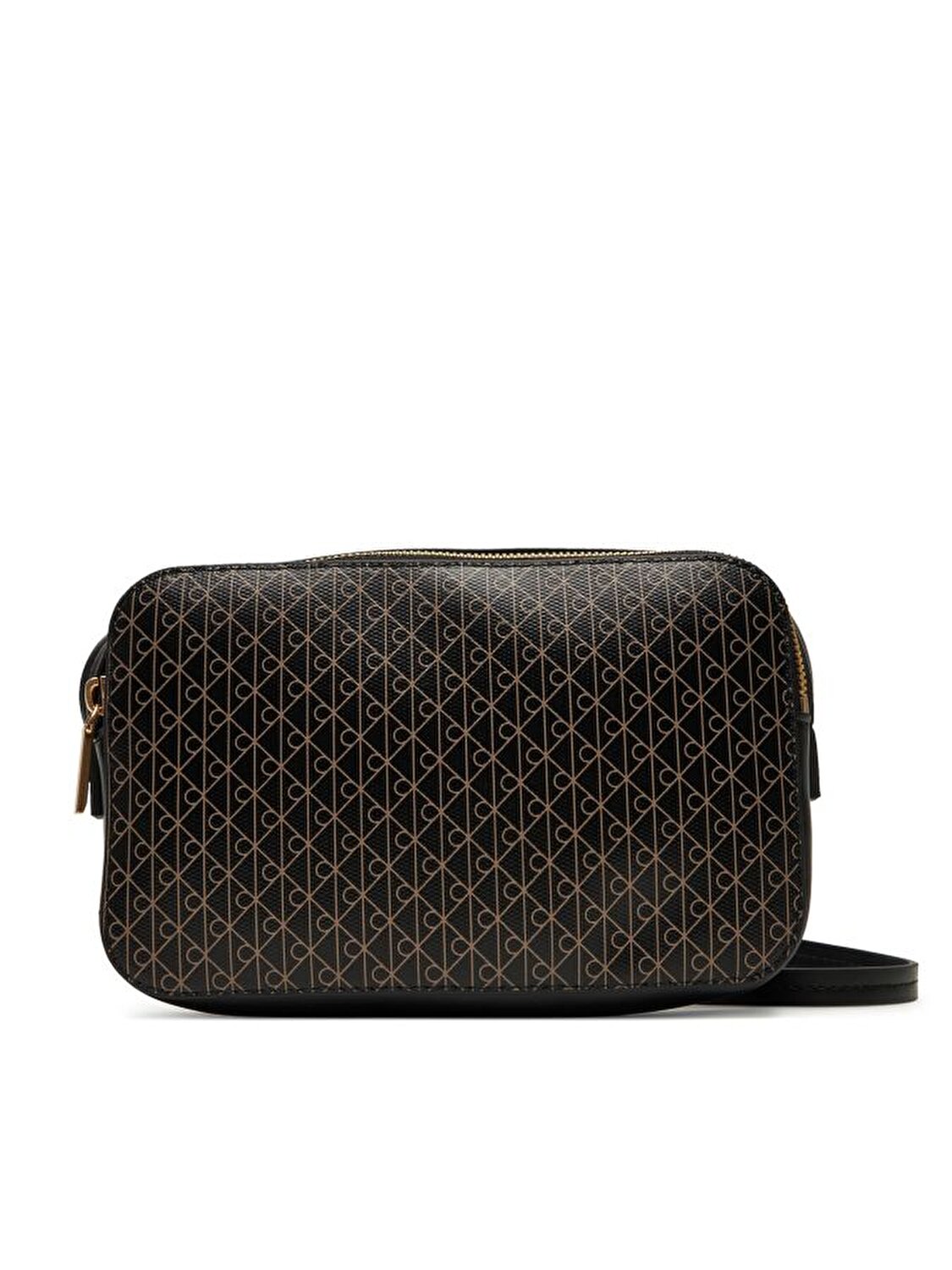 EMBLEM AOP ELONGATED CAMERA BAG