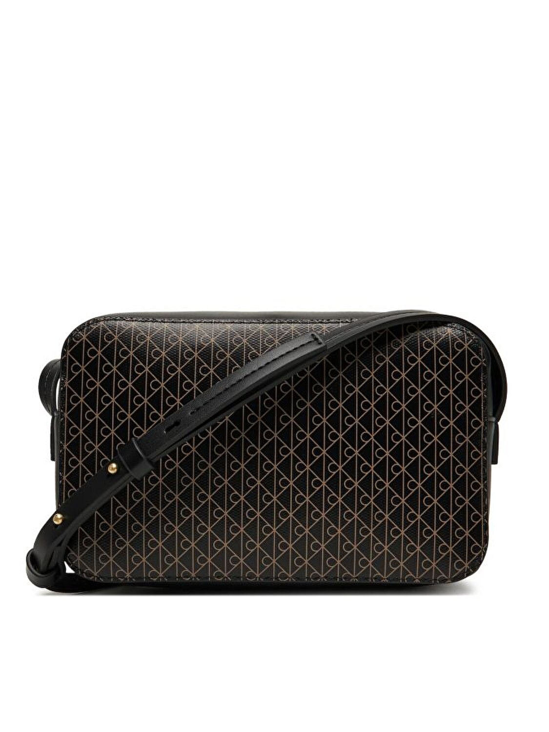 EMBLEM AOP ELONGATED CAMERA BAG