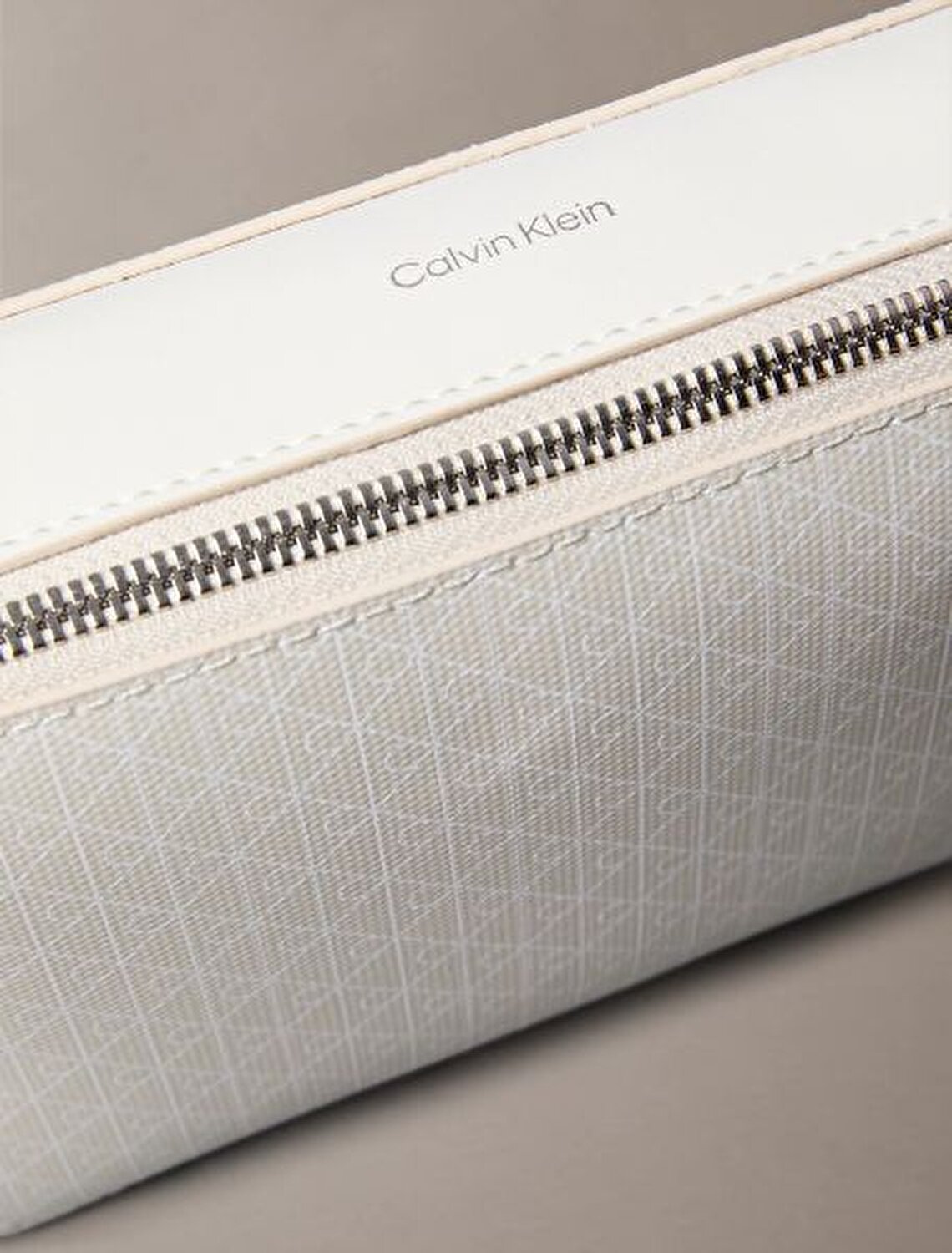 EMBLEM AOP ELONGATED CAMERA BAG