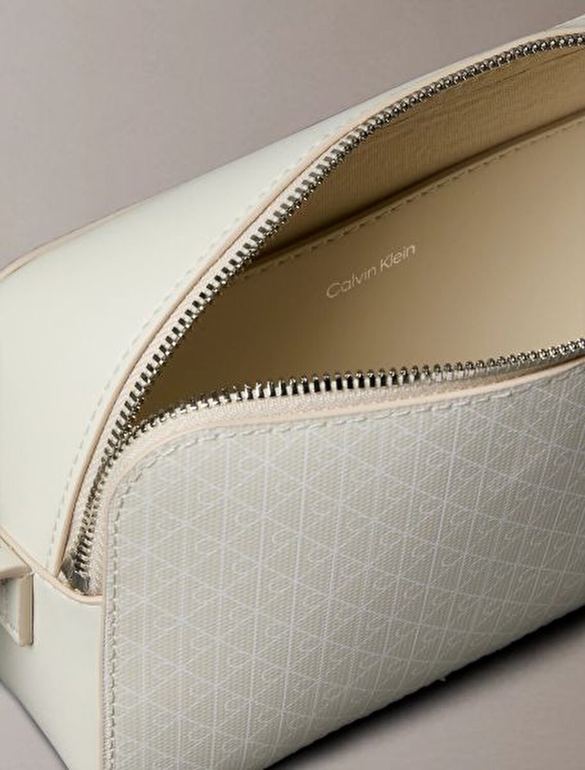 EMBLEM AOP ELONGATED CAMERA BAG