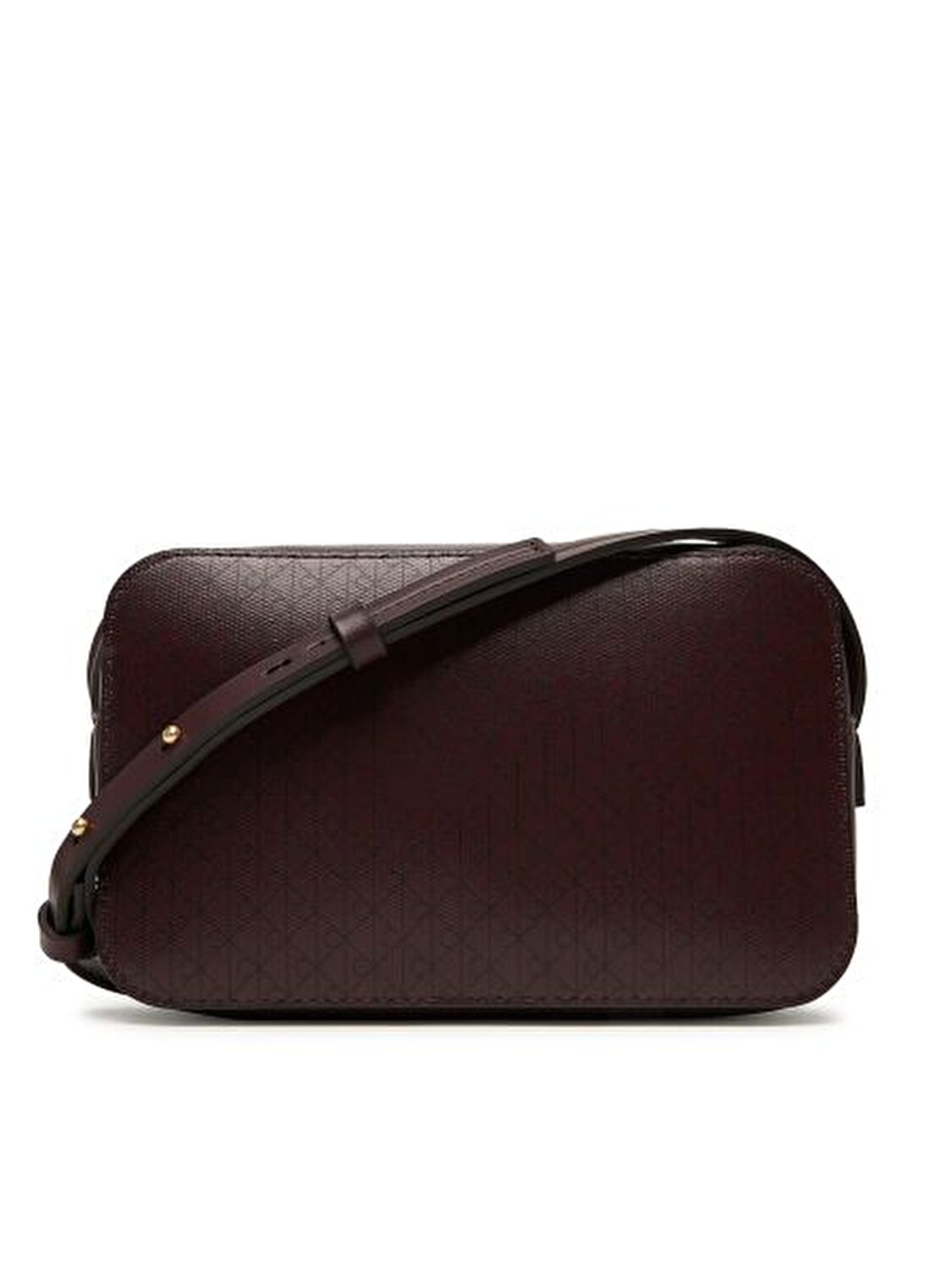 EMBLEM AOP ELONGATED CAMERA BAG