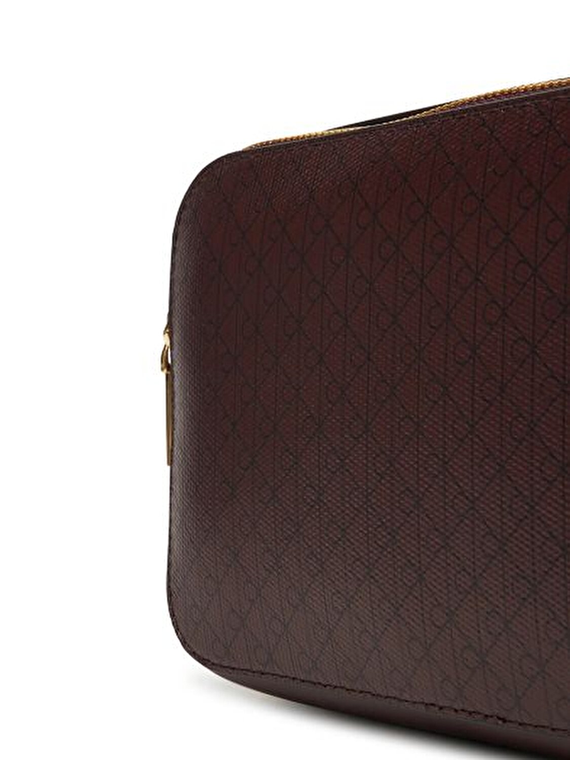 EMBLEM AOP ELONGATED CAMERA BAG