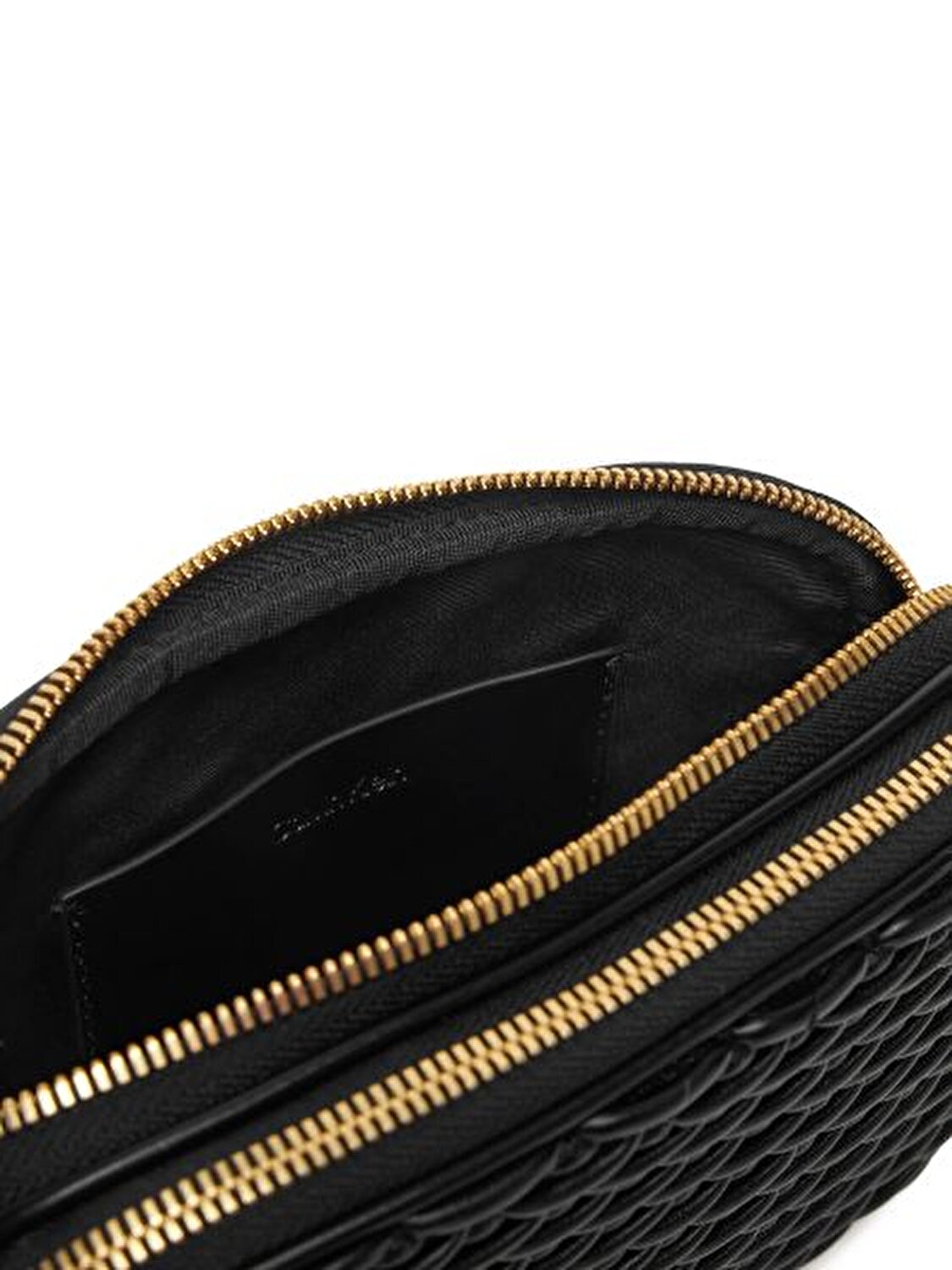 PLEATED DOUBLE ZIP CAMER﻿A BAG