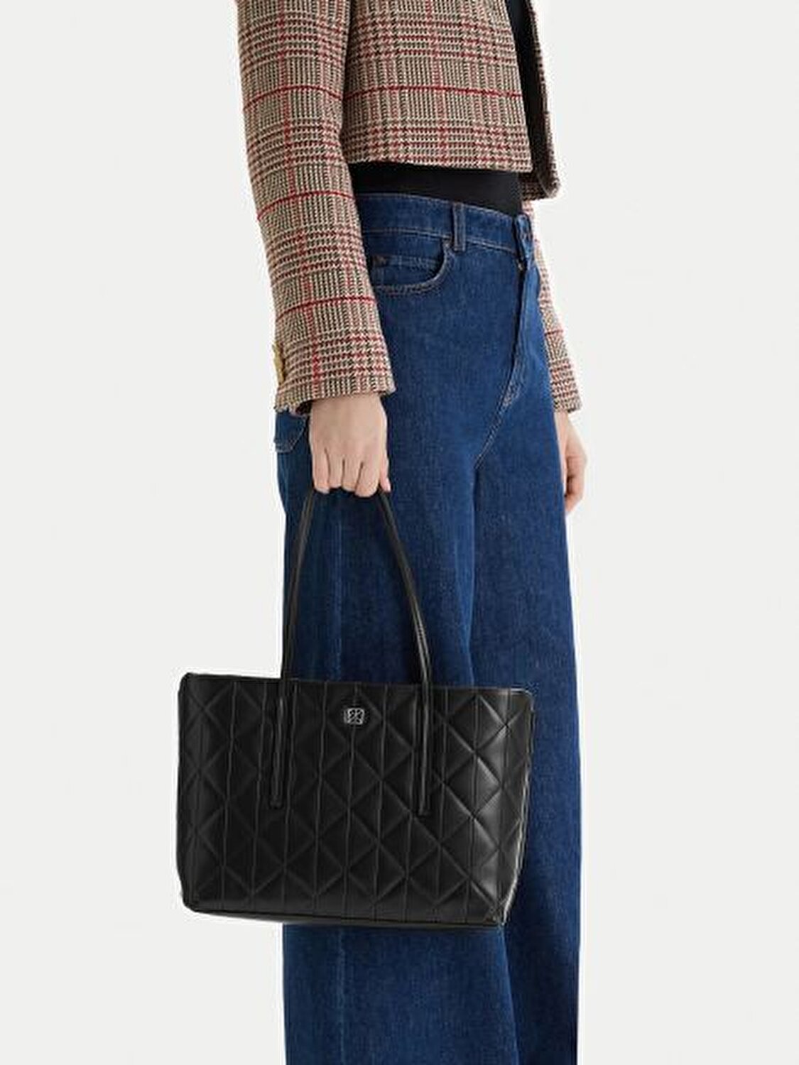 QUILTED SMALL TOTE