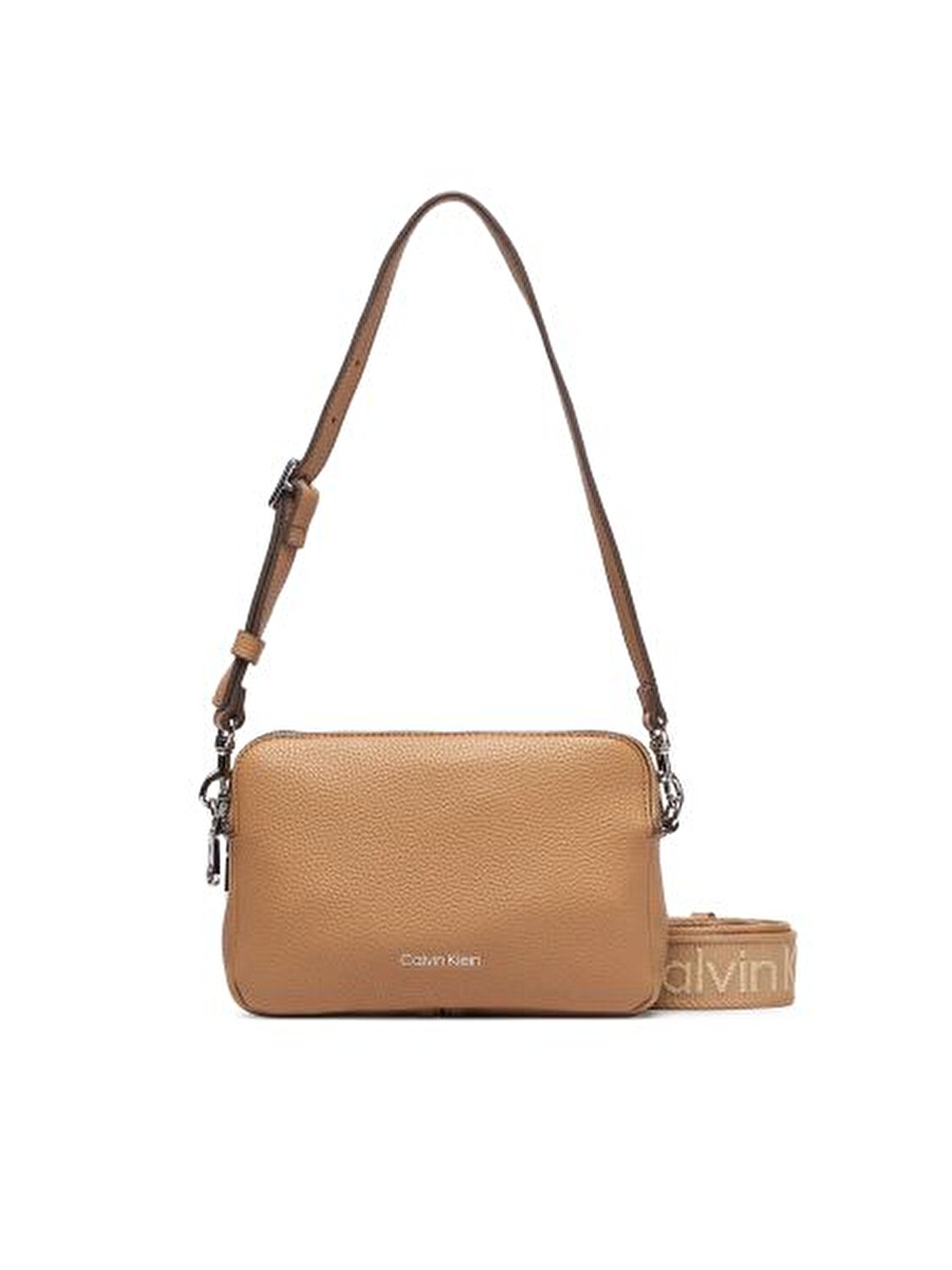 WEBBING 2X STRAP BEJ KADIN CAMERA BAG ÇANTA