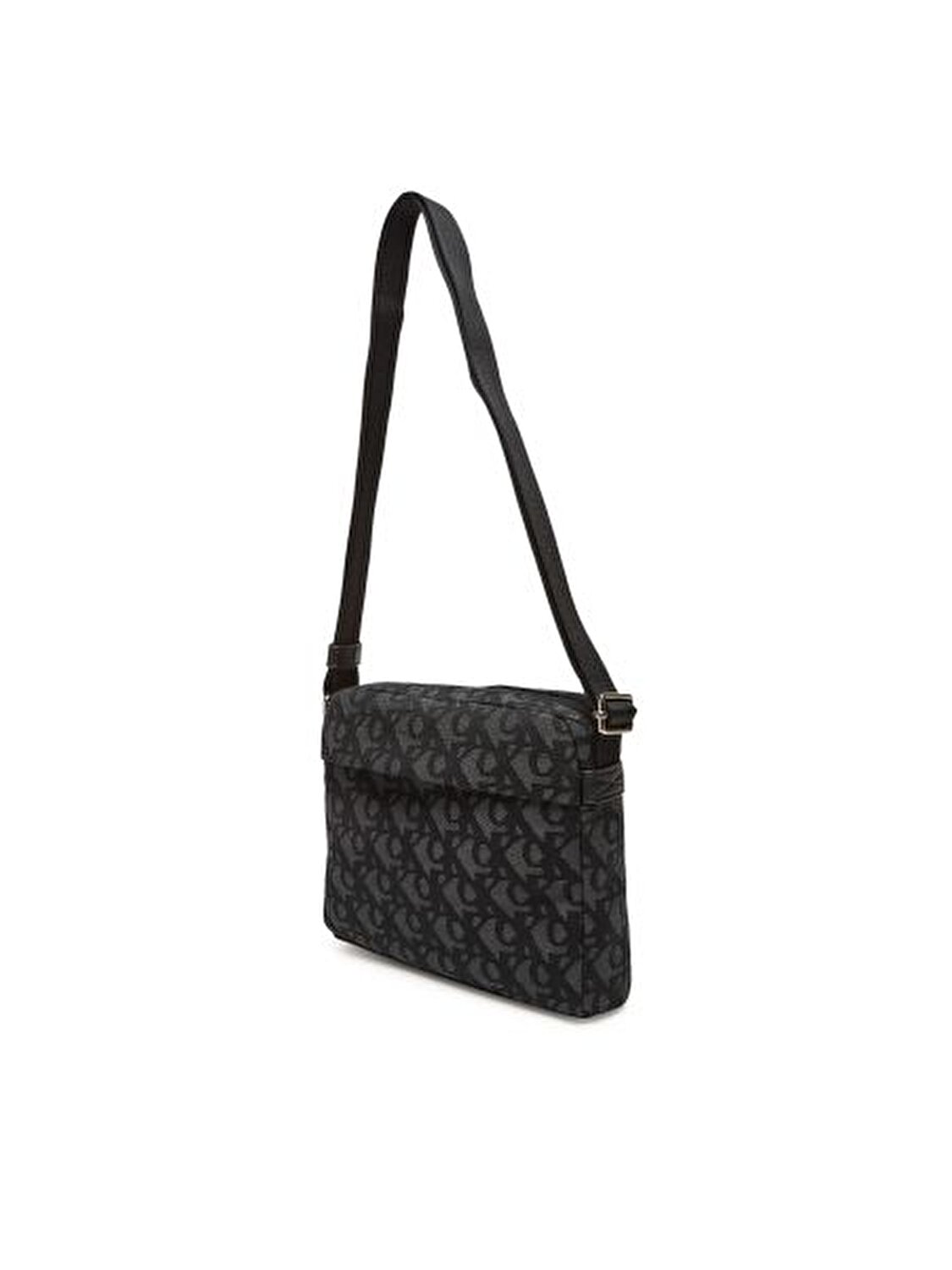 SLOUCHED MONOGRAM MINI ZIP FLIGH