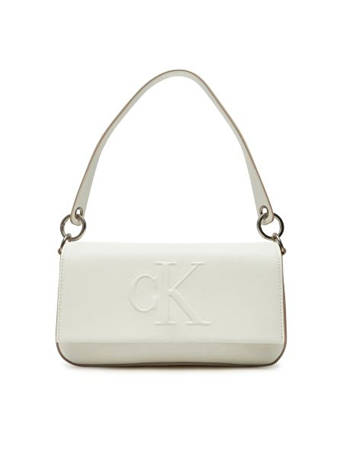 SCULPTED FLAP SHOULDER POUCH