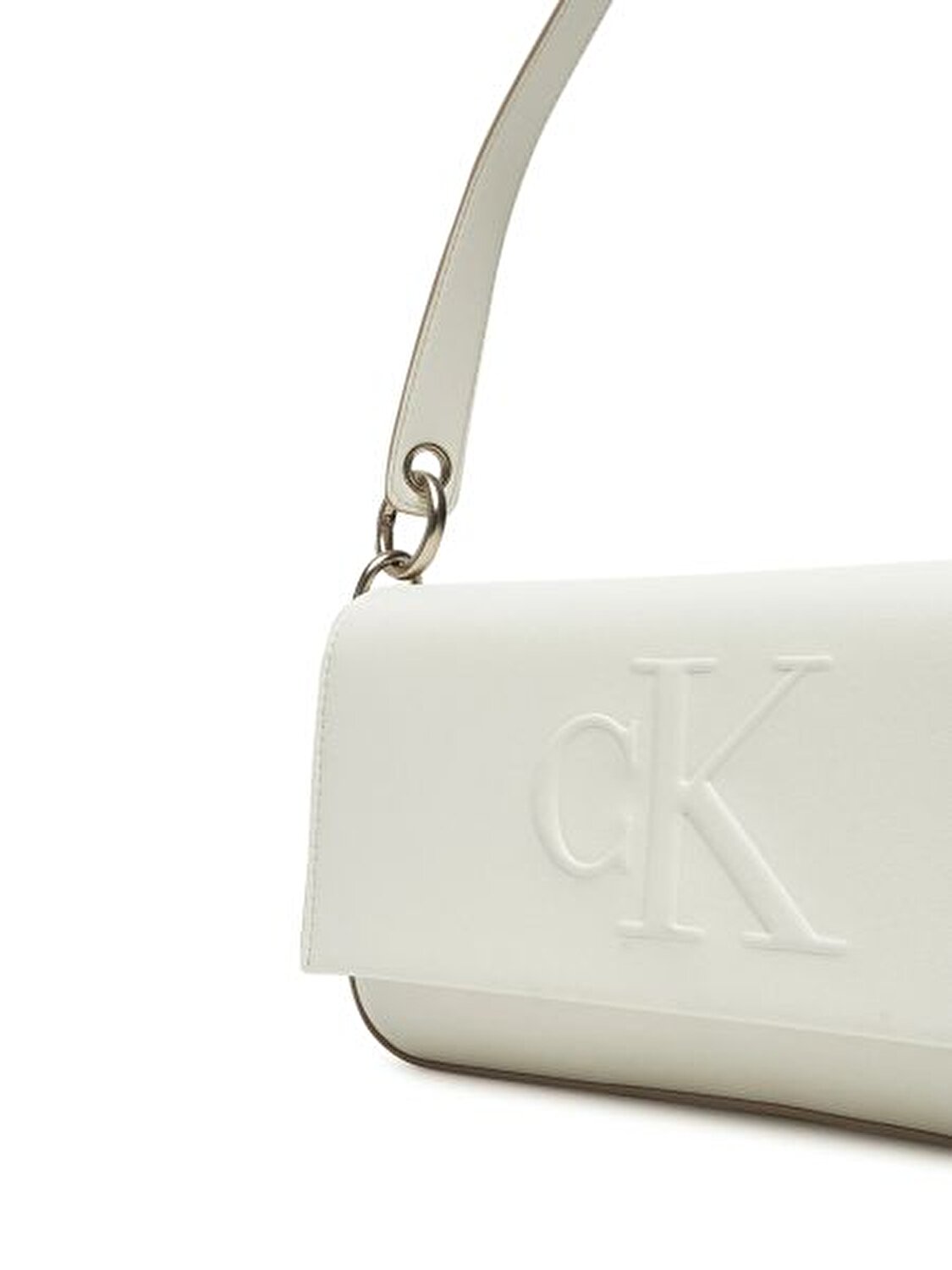 SCULPTED FLAP SHOULDER POUCH