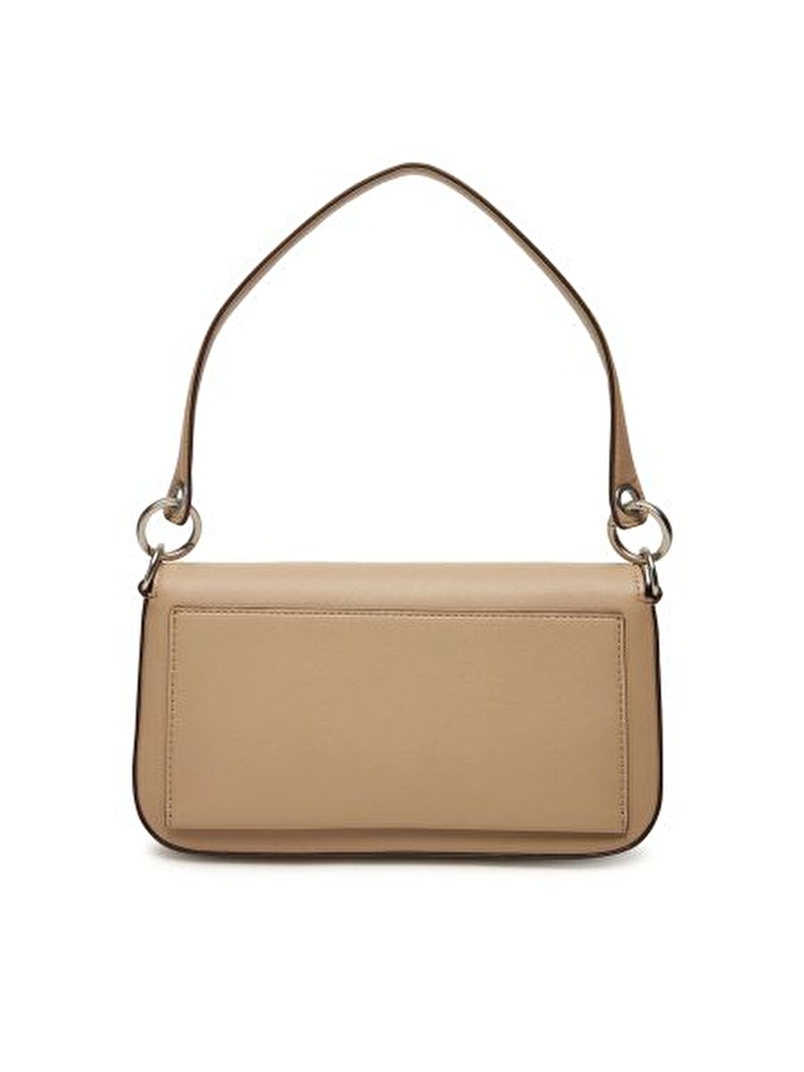 SCULPTED FLAP SHOULDER POUCH