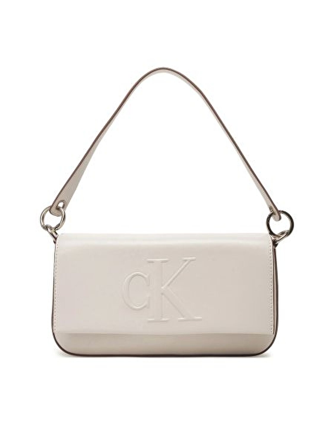 SCULPTED FLAP SHOULDER POUCH