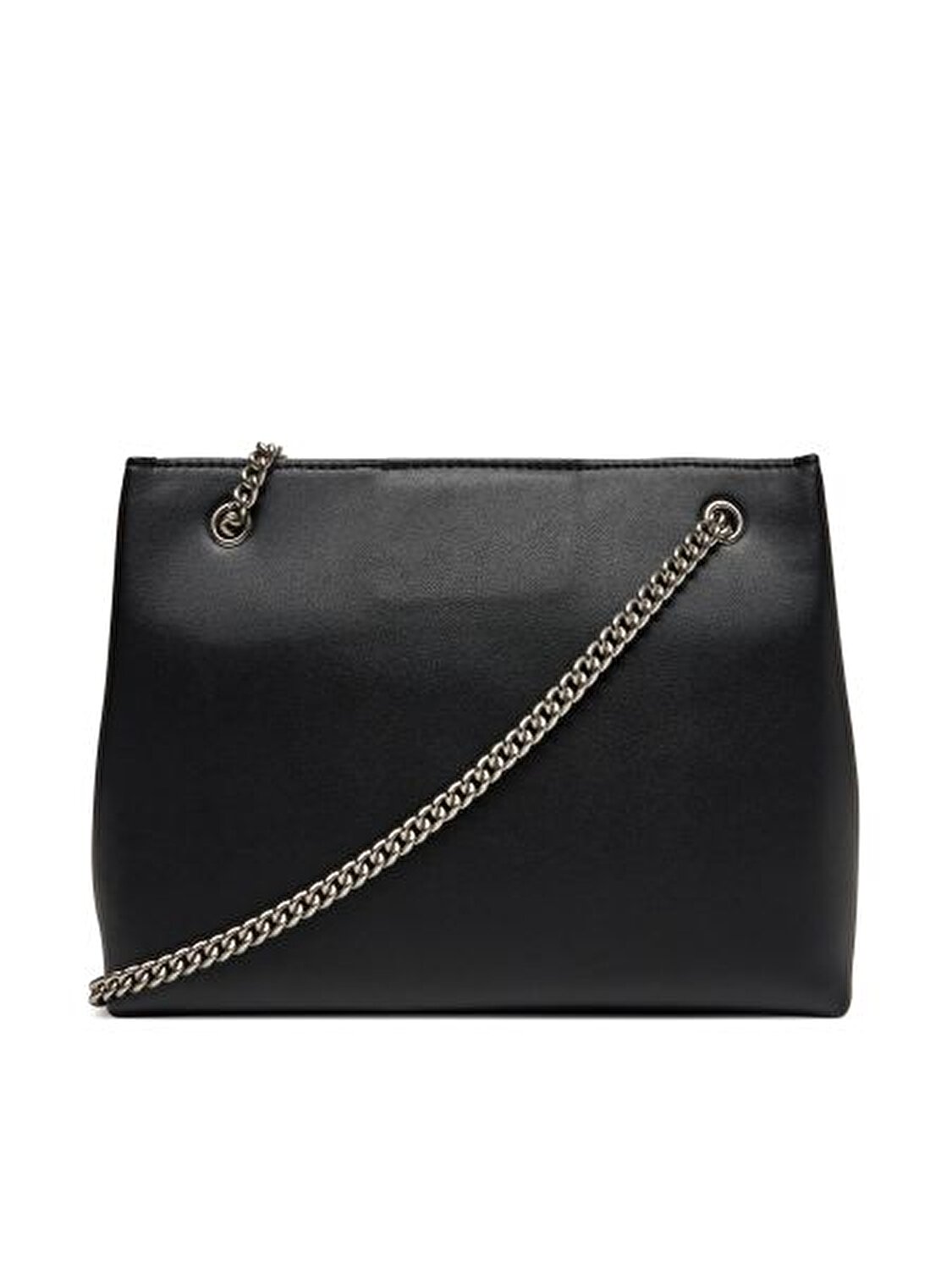SCULPTED CHAIN SHOULDER BAG
