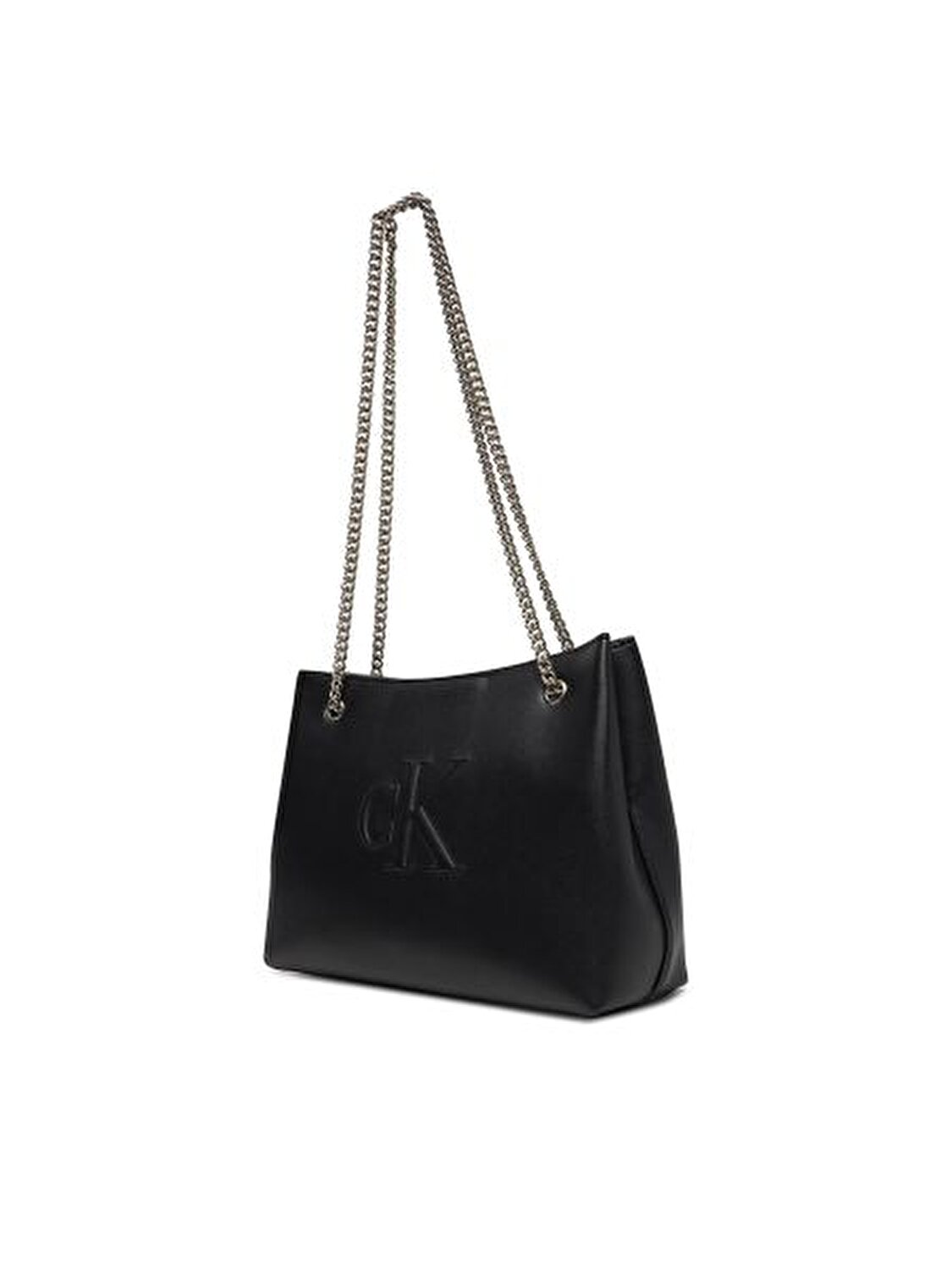 SCULPTED CHAIN SHOULDER BAG