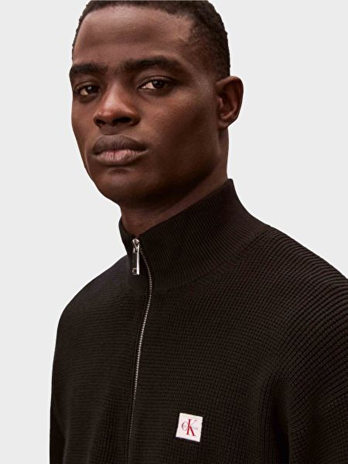 SİYAH LOGOLU ERKEK TRİKO