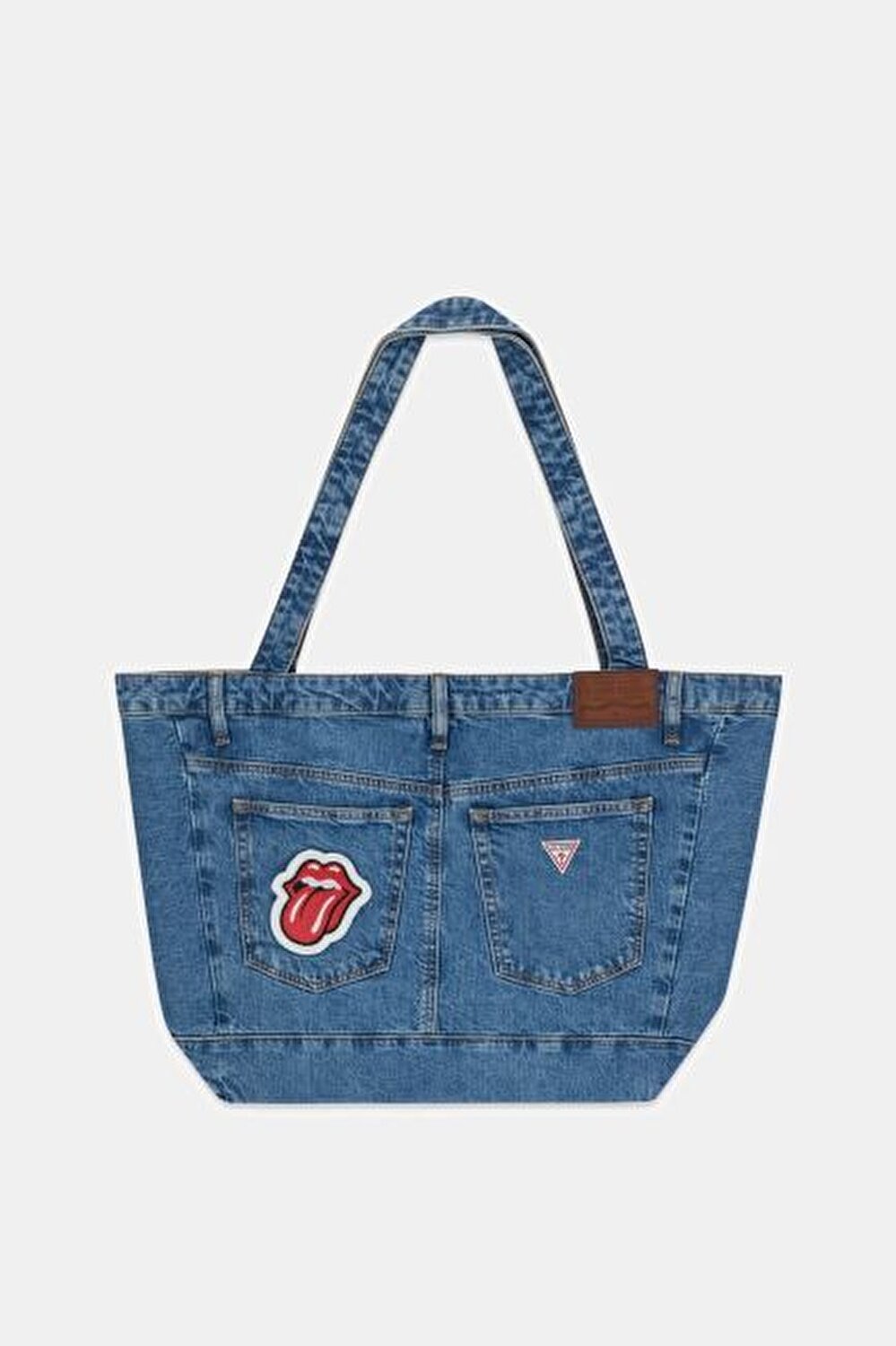 GJ DENIM MAVİ KADIN TOTE ÇANTA