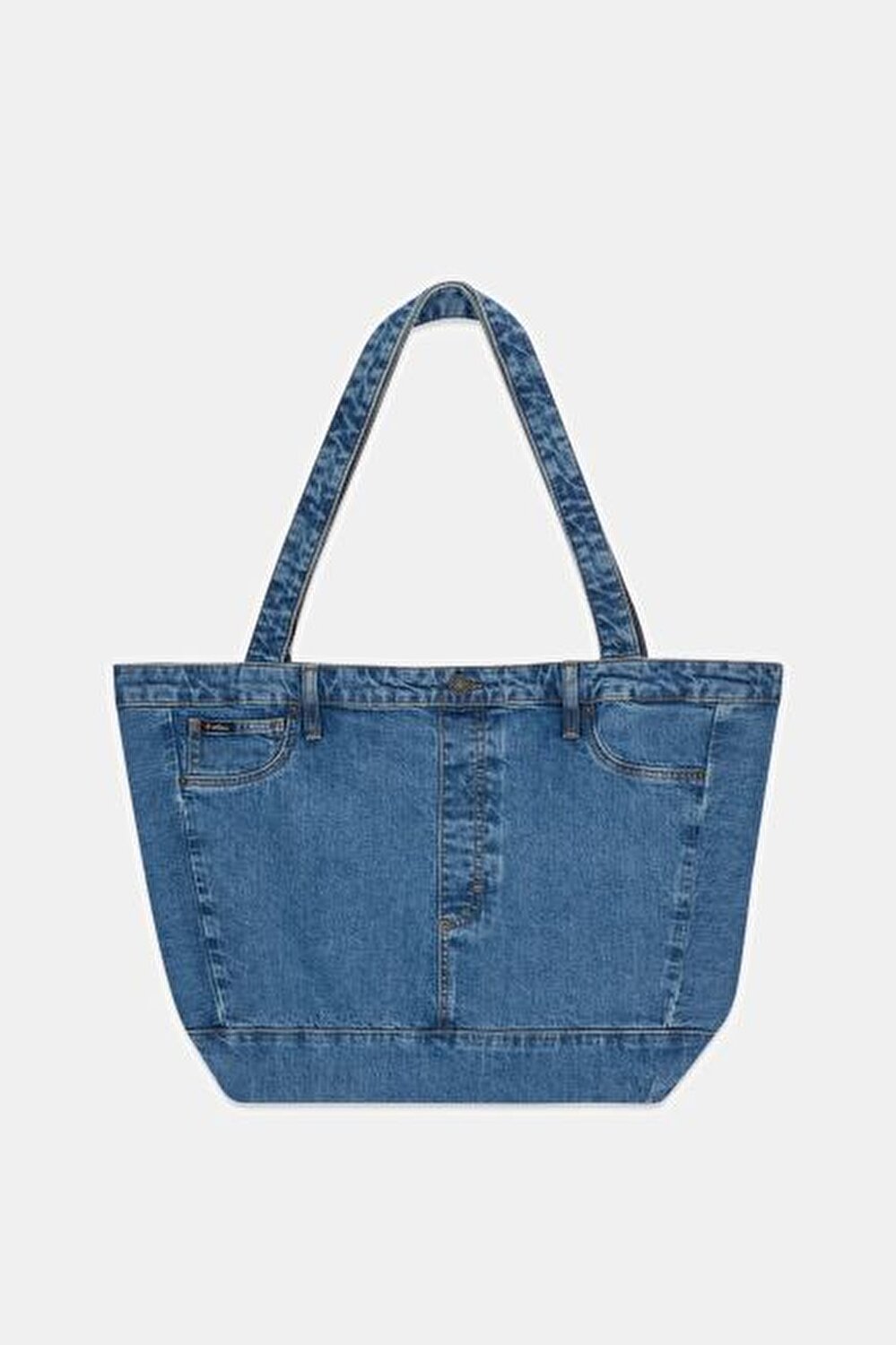 GJ DENIM MAVİ KADIN TOTE ÇANTA