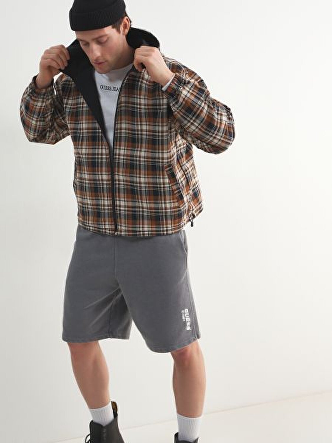 SİYAH ERKEK ÇİFT TARAFLI CEKET