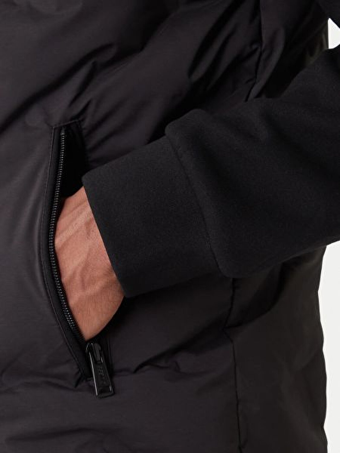 SİYAH ERKEK ŞİŞME CEKET