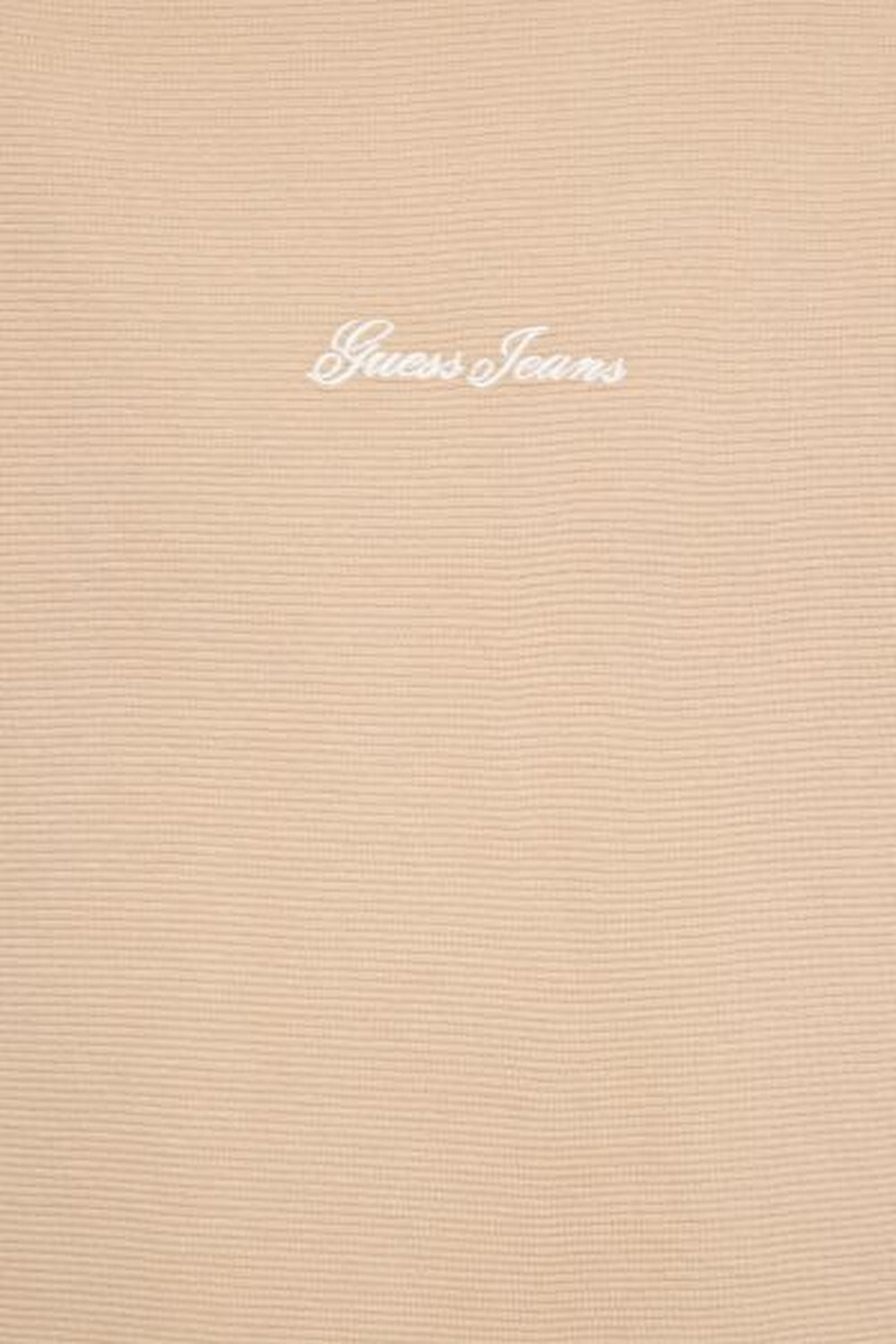 BEJ LOGOLU ERKEK SWEATSHIRT